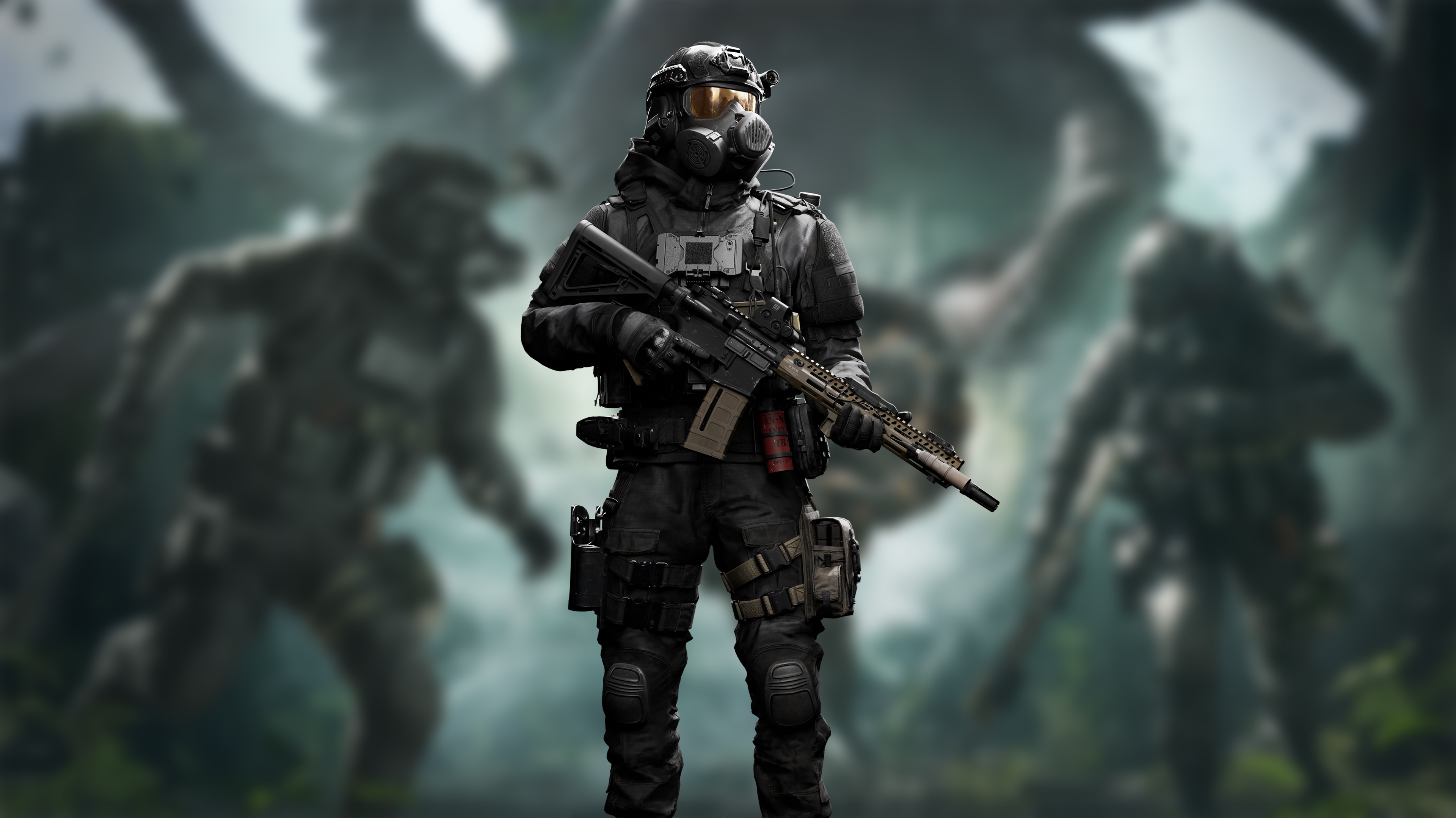 Phantom from Rules of Engagement: The Grey State 4K HD Wallpaper