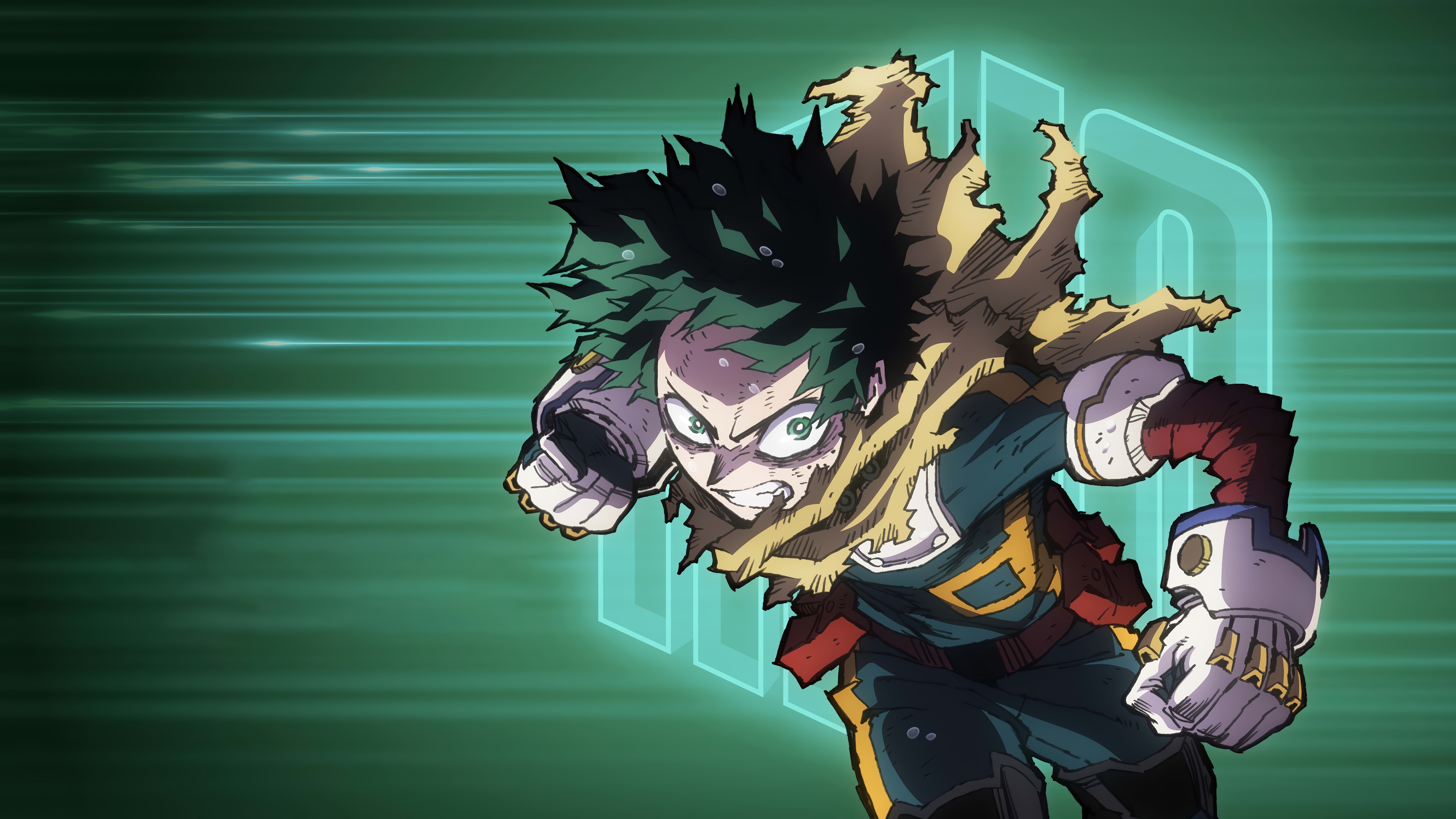 Izuku Midoriya in My Hero Academia 4K HD Wallpaper