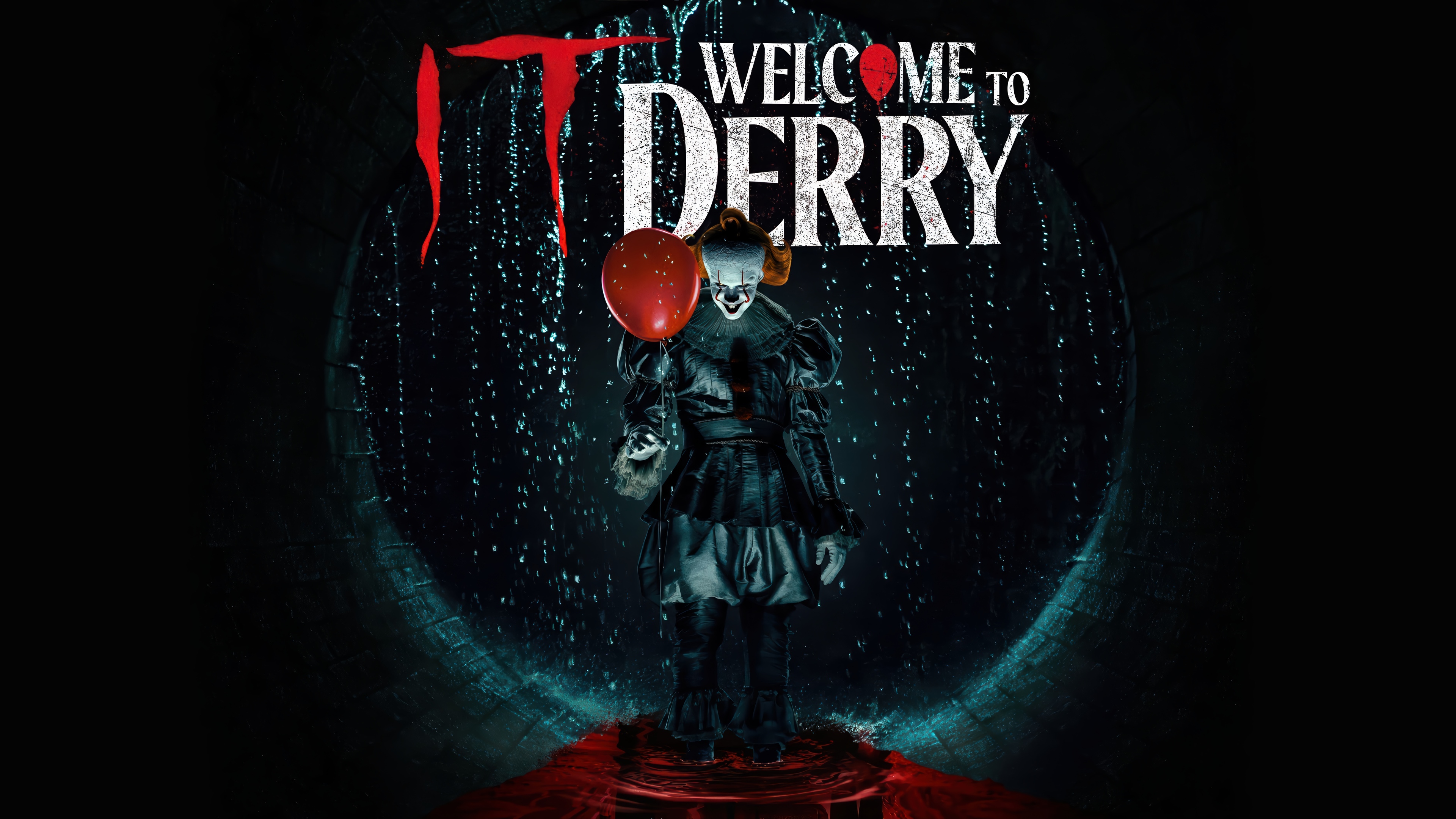 Pennywise from IT: Welcome to Derry 4K HD Wallpaper