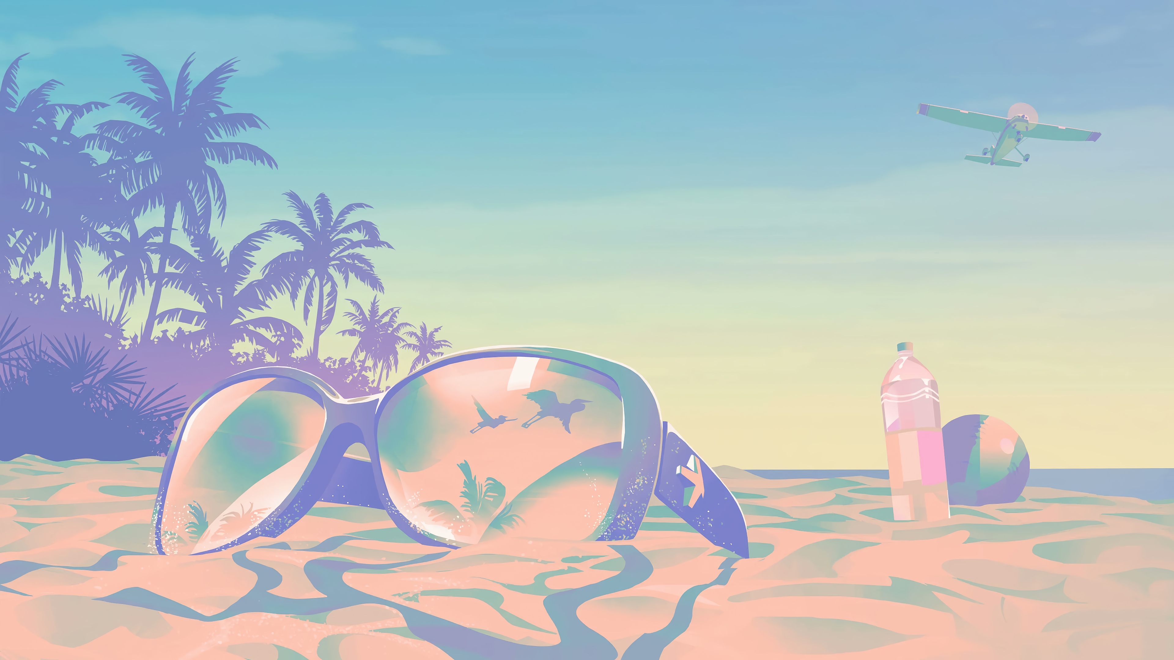 Grand Theft Auto 6 Leonida Beach Scene 4K HD Wallpaper