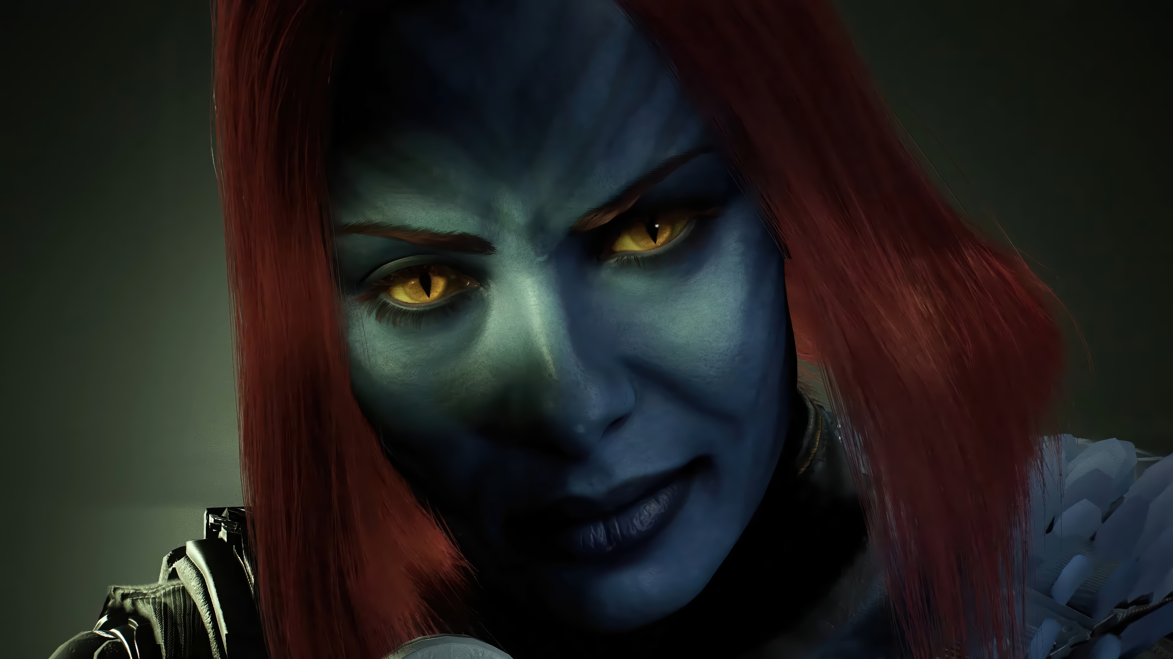 Mystique from Marvel in 4K HD Wallpaper