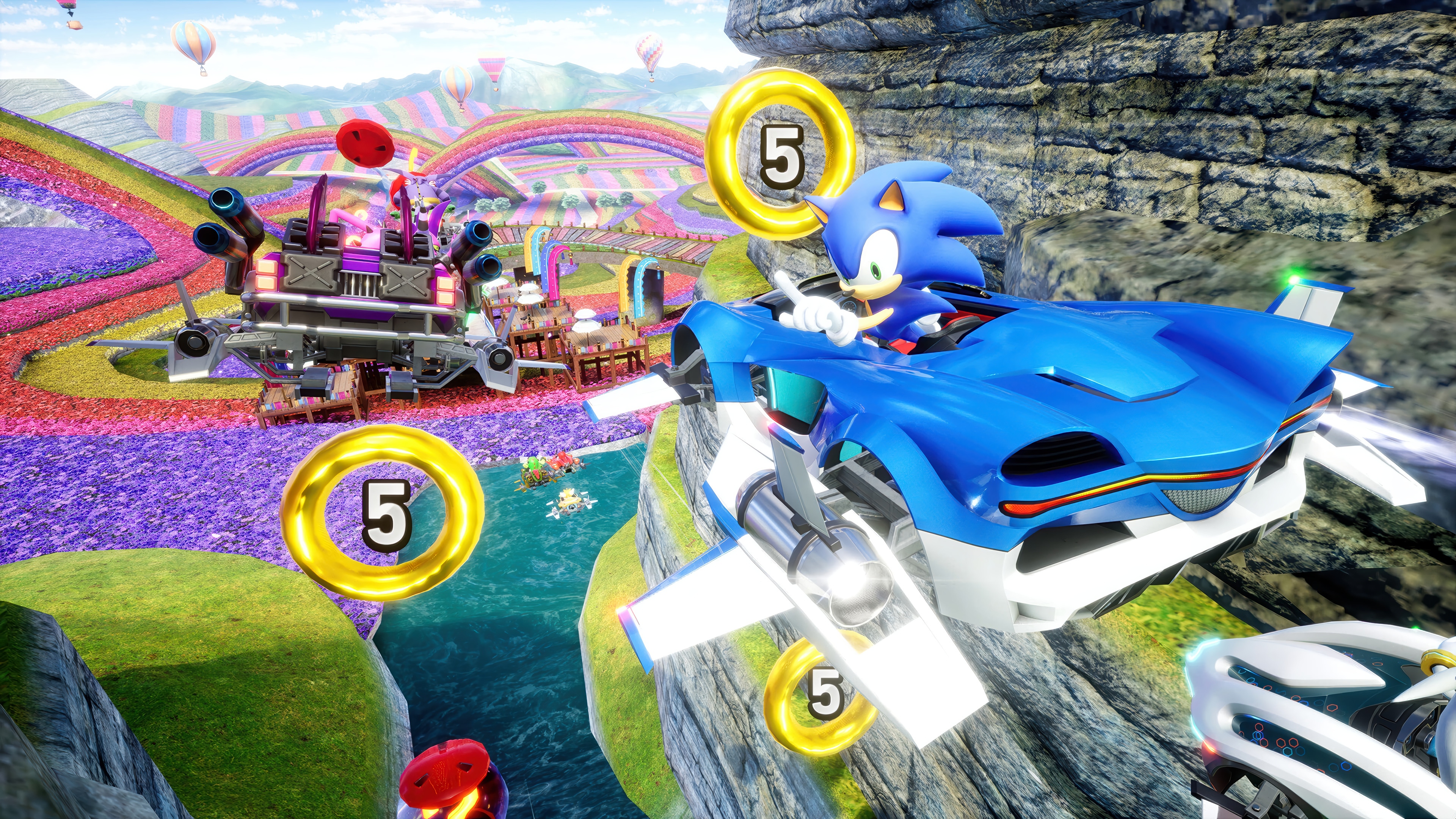 Sonic Racing: Crossworlds 4K HD Wallpaper