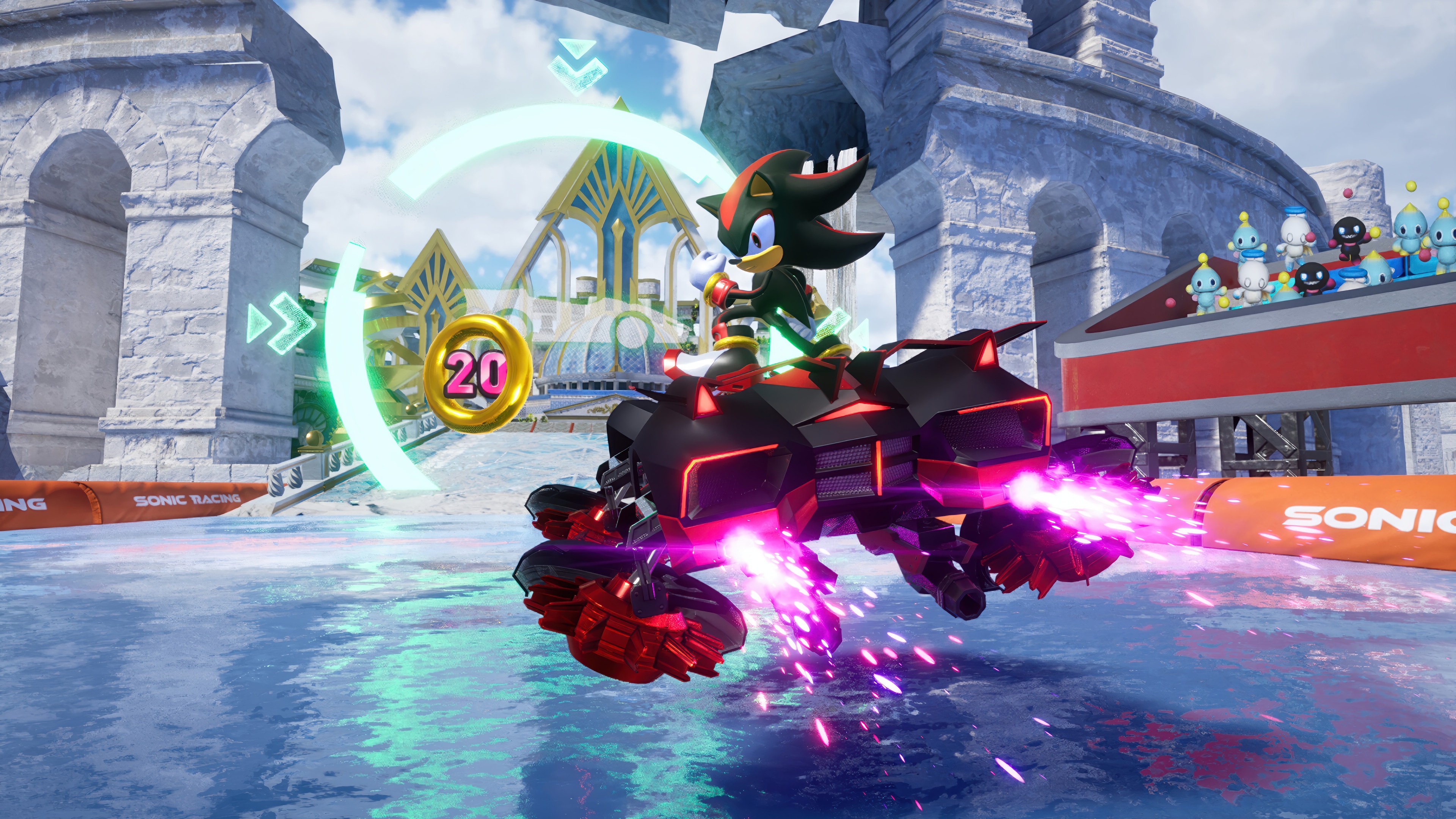 Shadow the Hedgehog in Sonic Racing: Crossworlds 4K HD Wallpaper