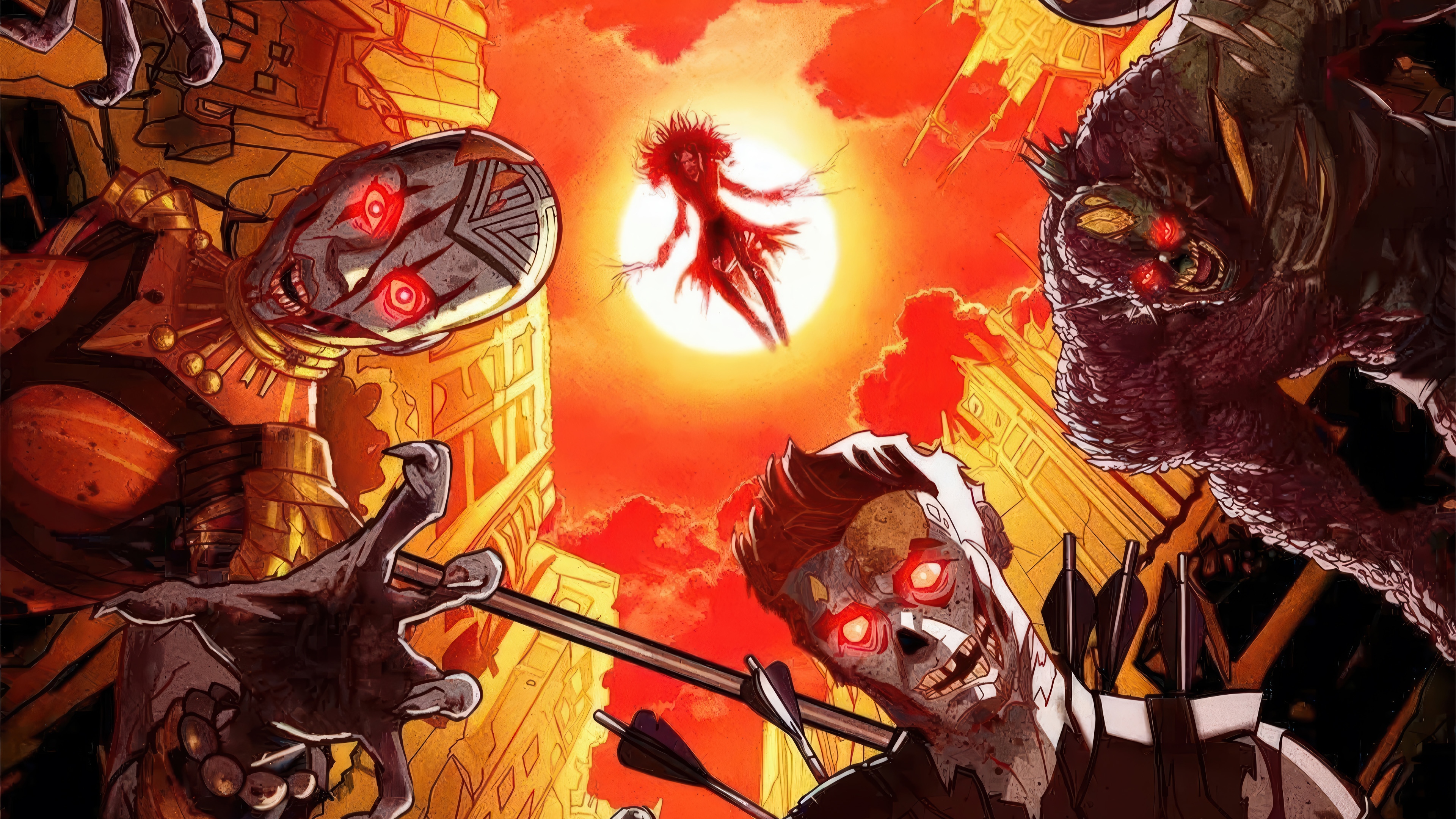 Marvel Zombies 4K HD Wallpaper