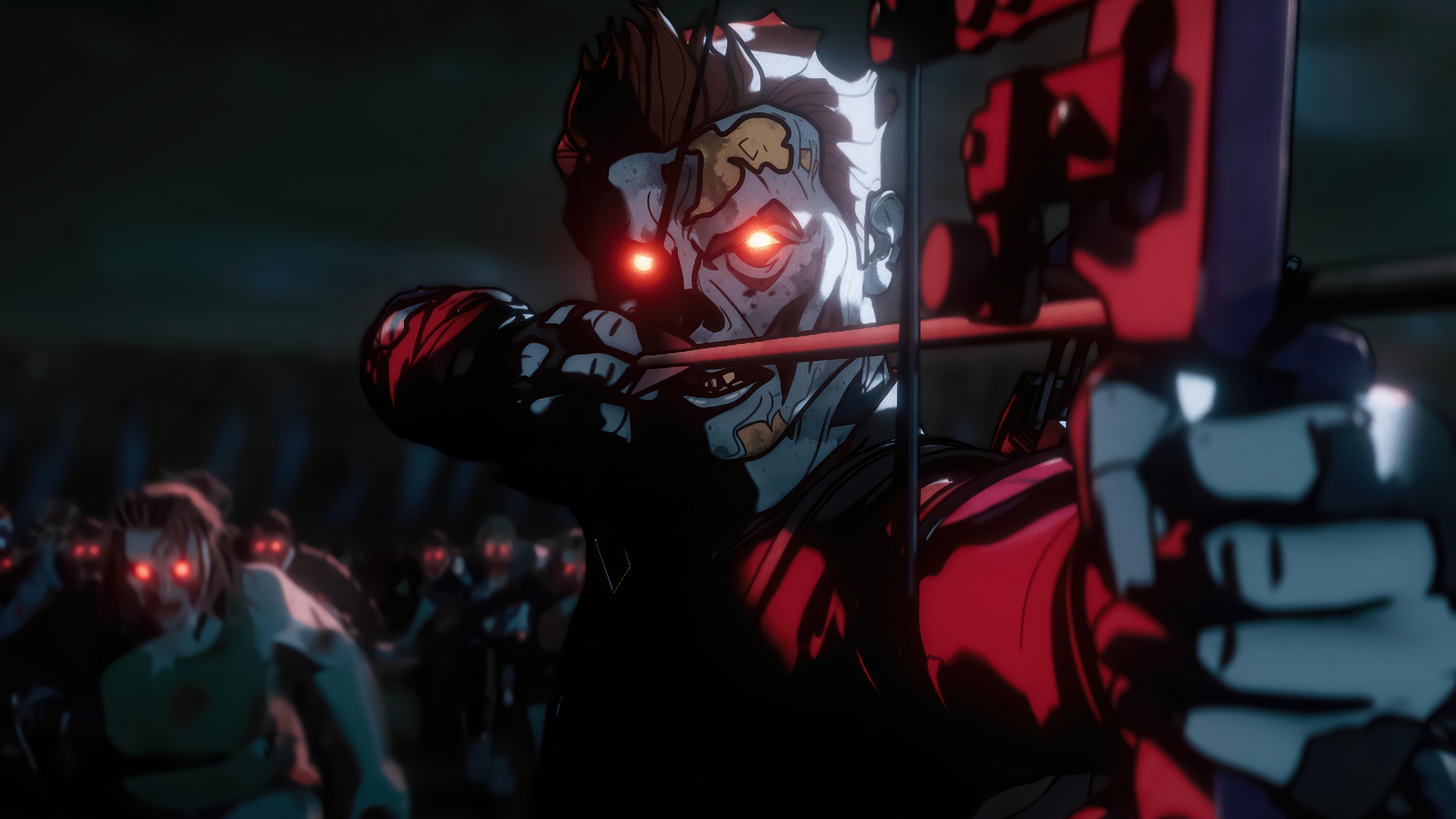 Hawkeye in Marvel Zombies 4K HD Wallpaper