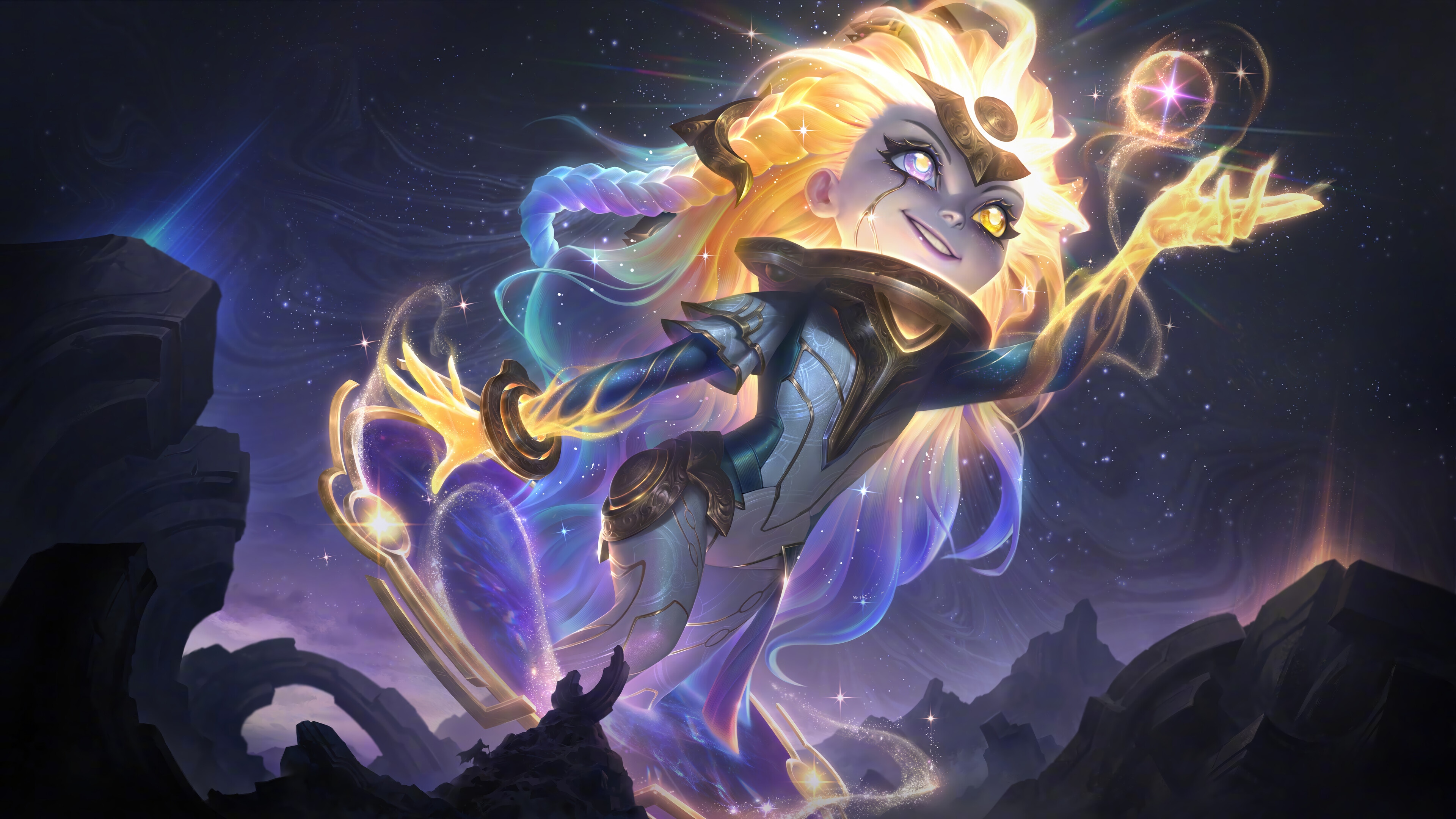 Zoe from League of Legends 4K Splash Art HD Wallpaper