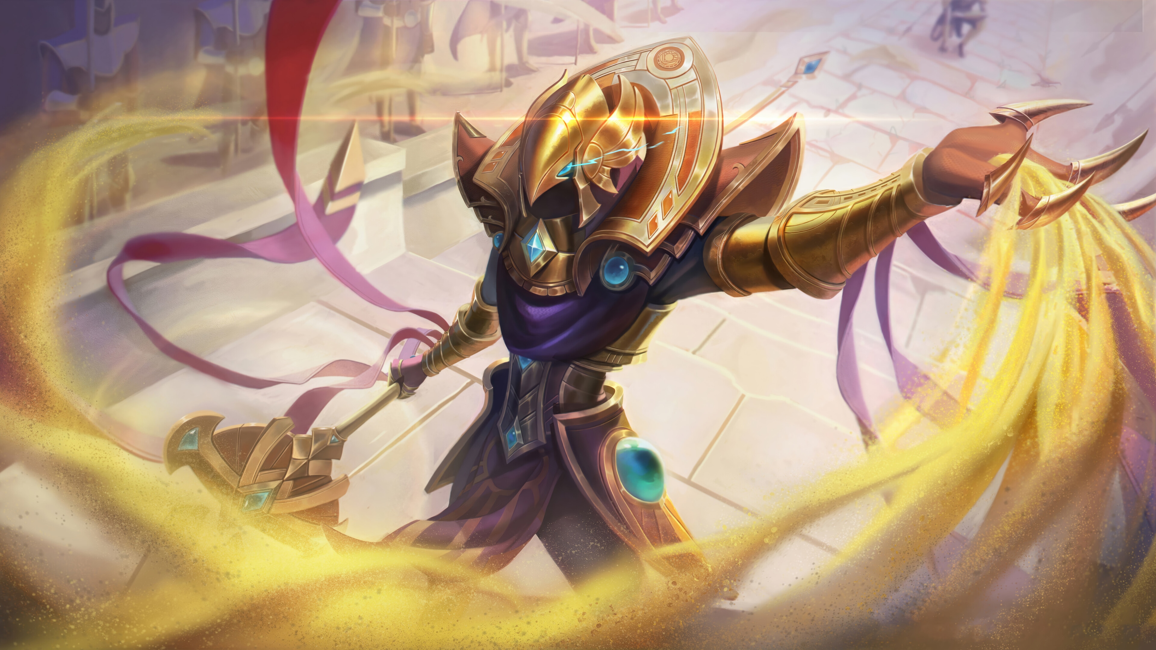 Azir from League of Legends in 4K HD Wallpaper