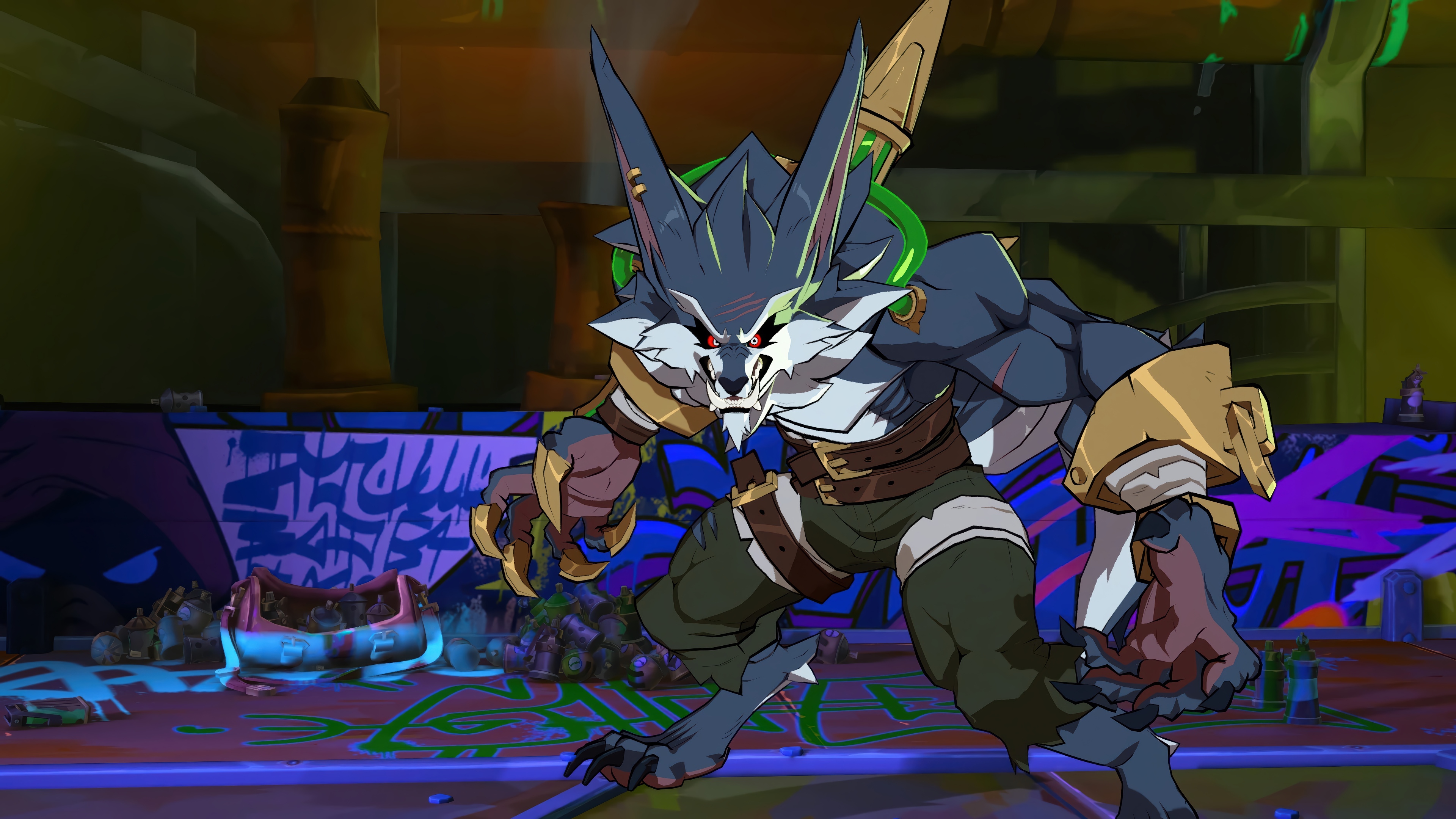 Warwick from League of Legends in 4K HD Wallpaper