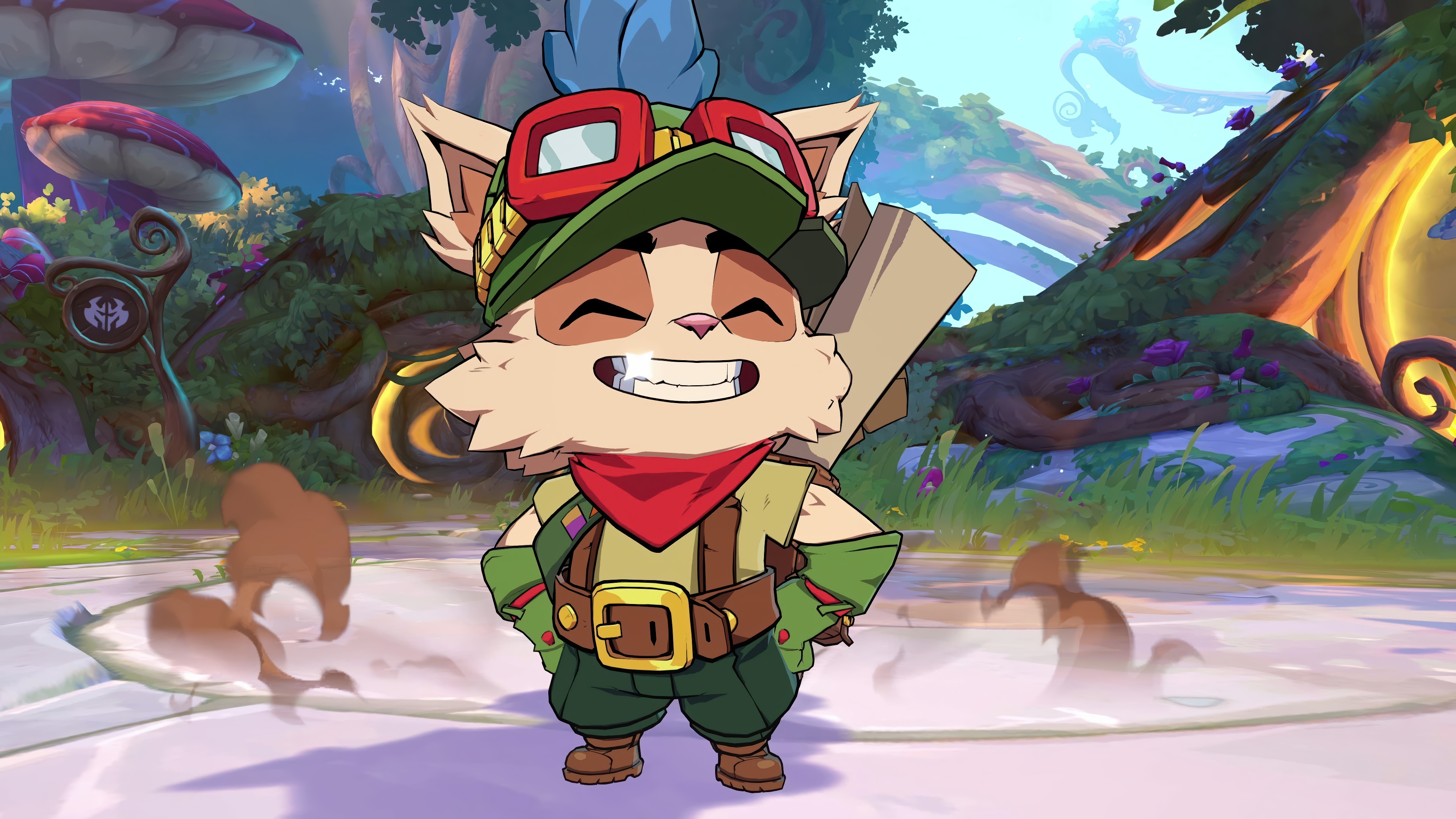 Teemo from League of Legends in 4K HD Wallpaper