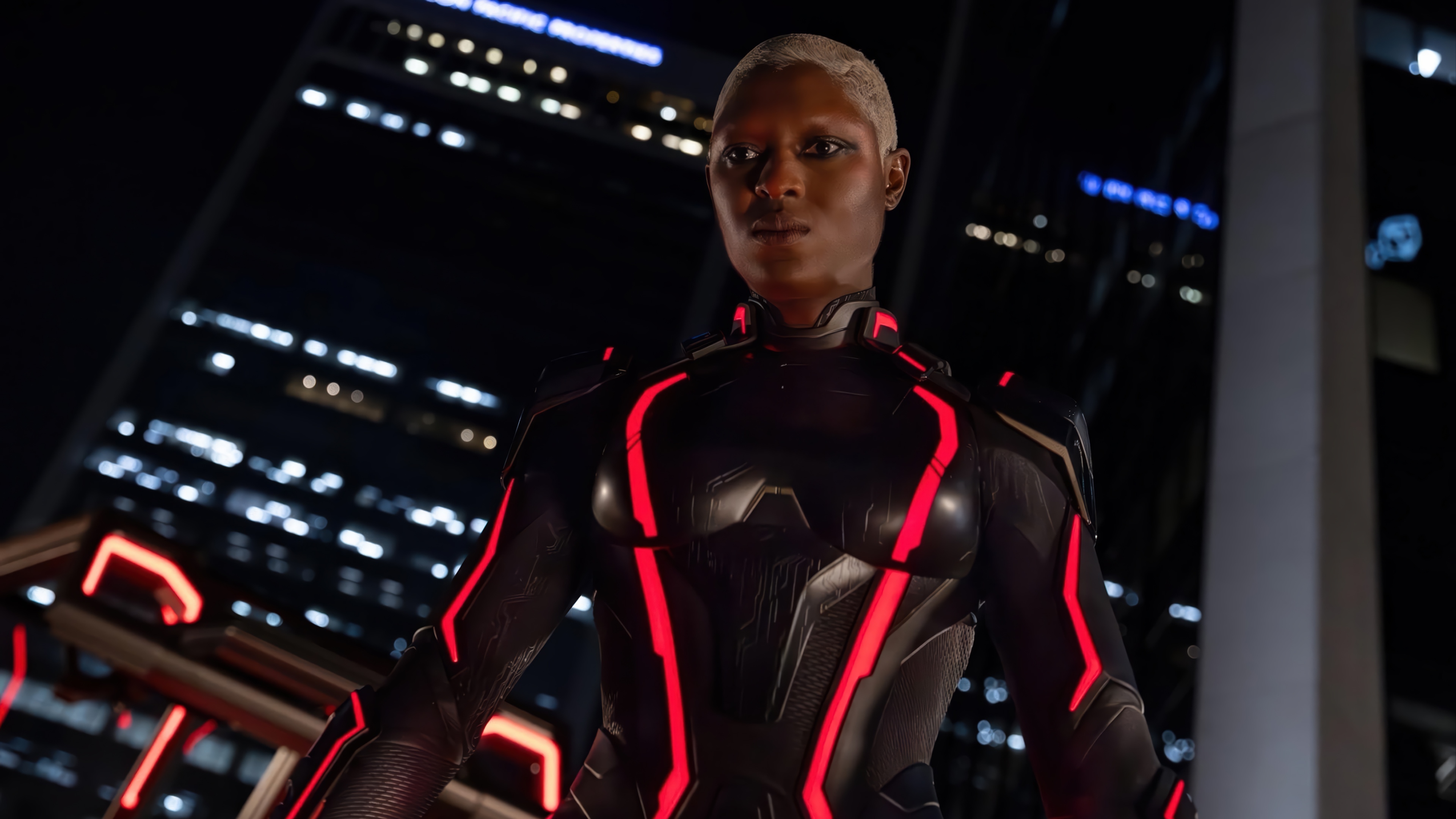 Jodie Turner-Smith in Tron: Ares 4K HD Wallpaper