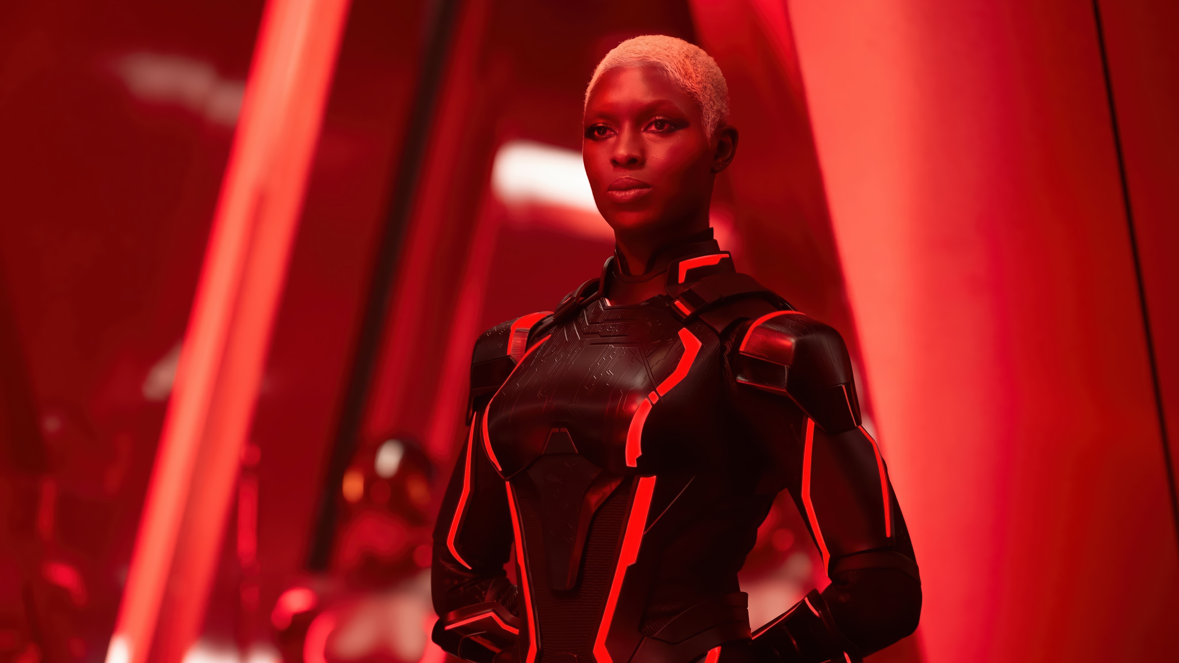 Jodie Turner-Smith in Tron: Ares 4K HD Wallpaper