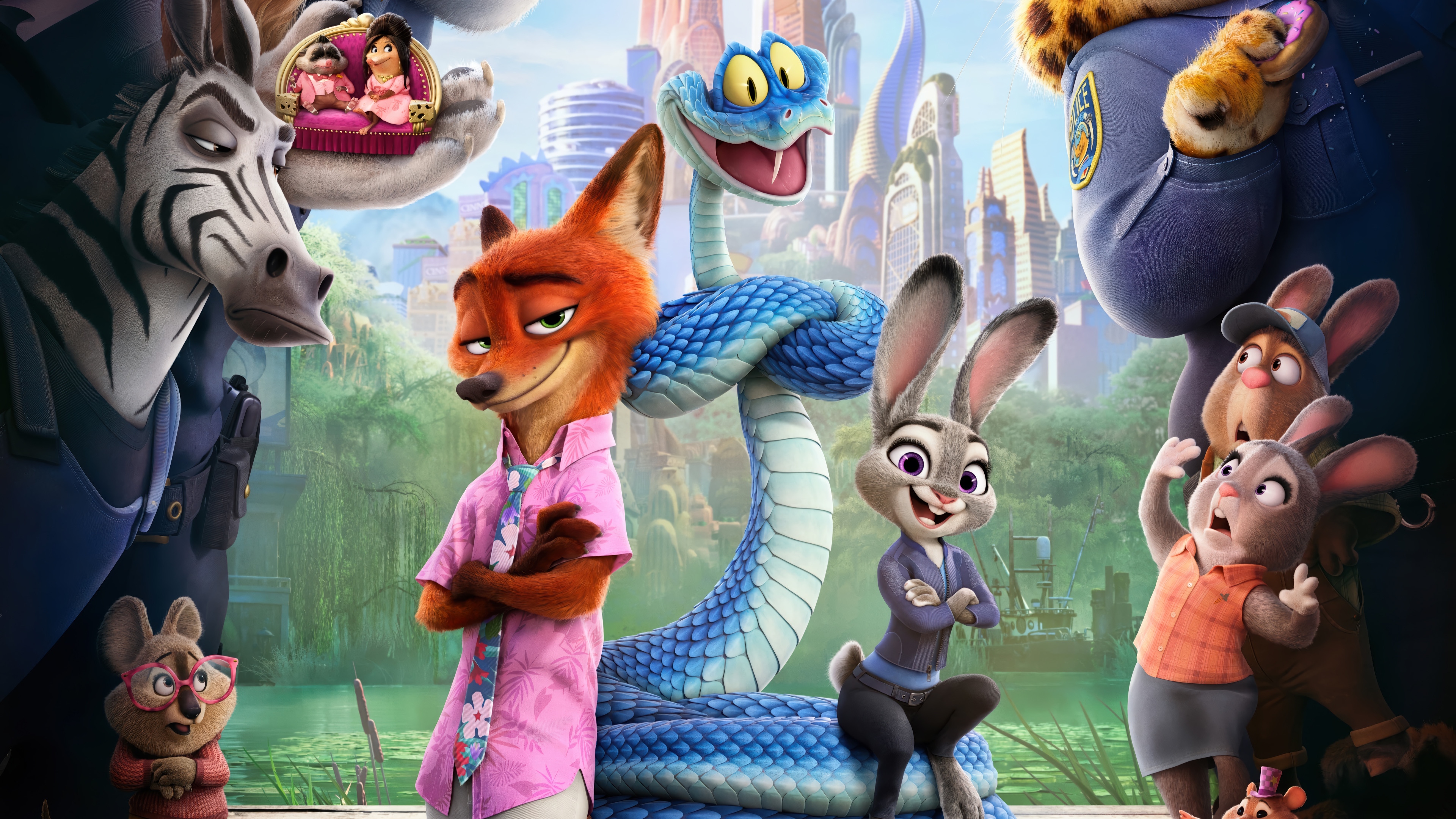 Zootopia 4K HD Wallpaper