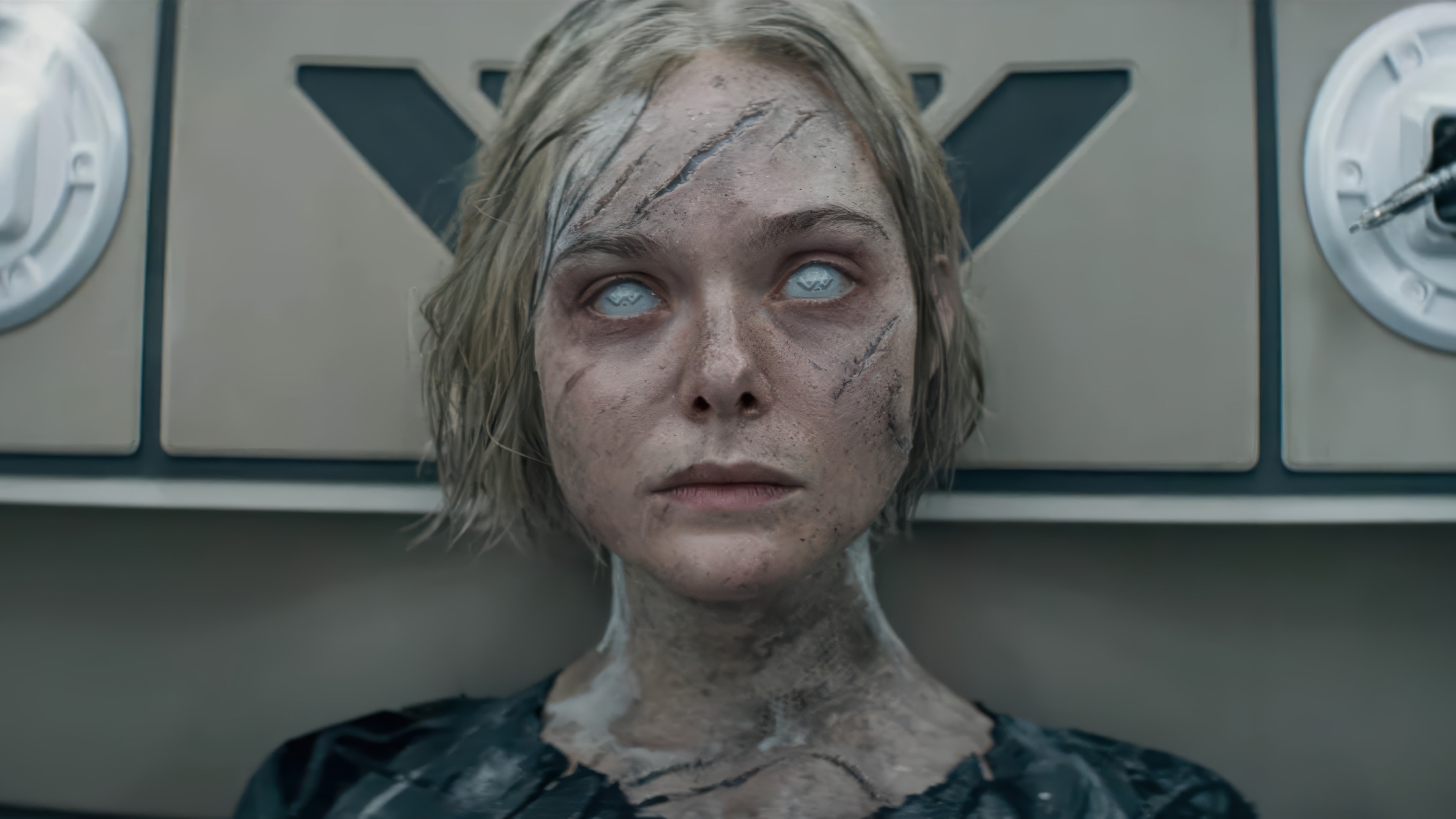 Elle Fanning in Predator: Badlands 4K HD Wallpaper