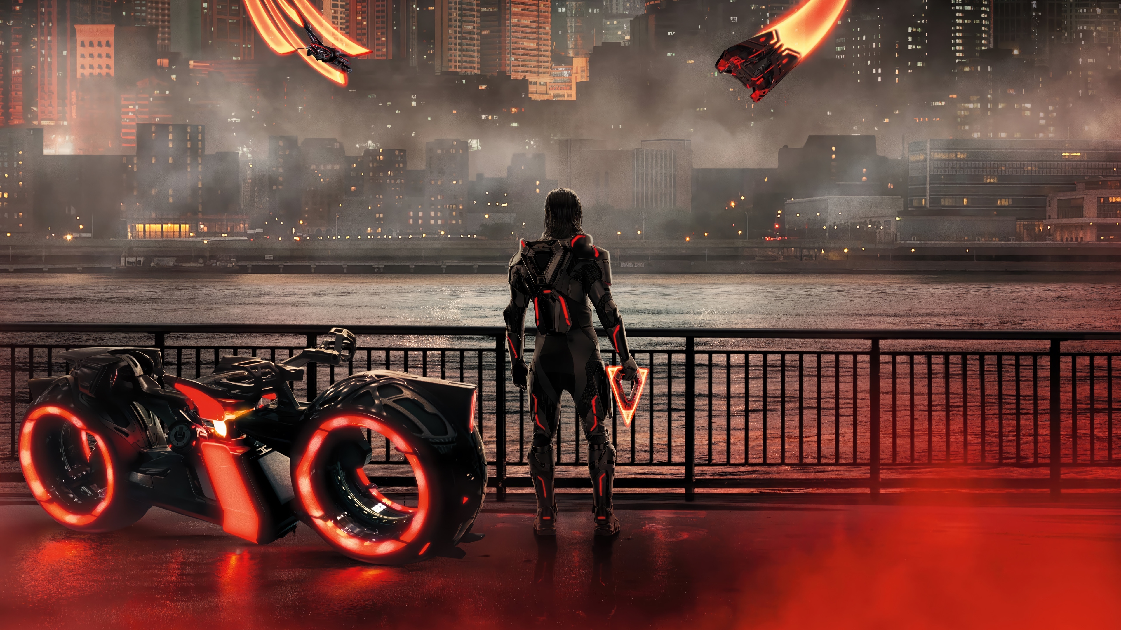 Tron: Ares 4K HD Wallpaper
