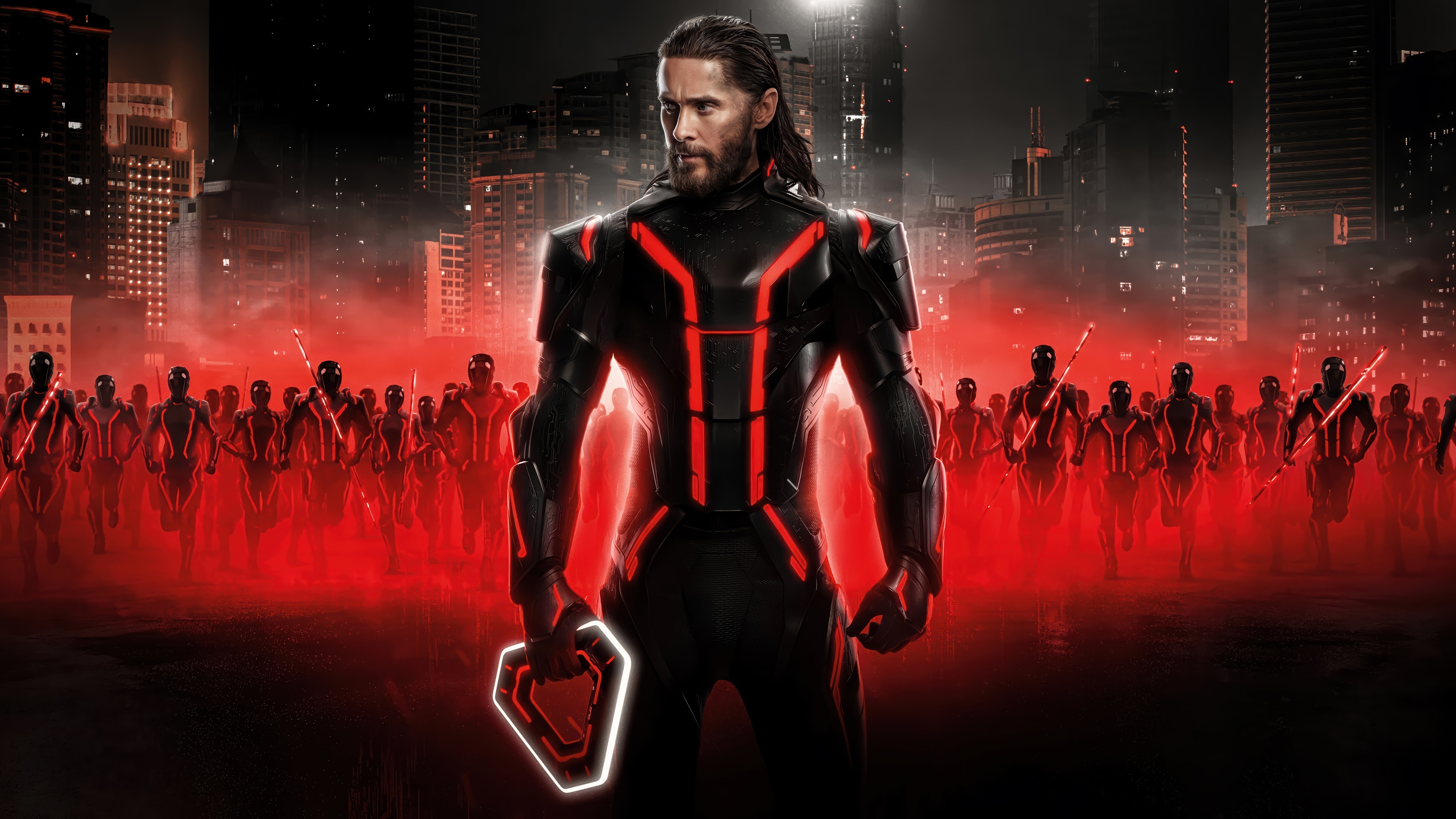 Jared Leto in Tron: Ares 4K HD Wallpaper