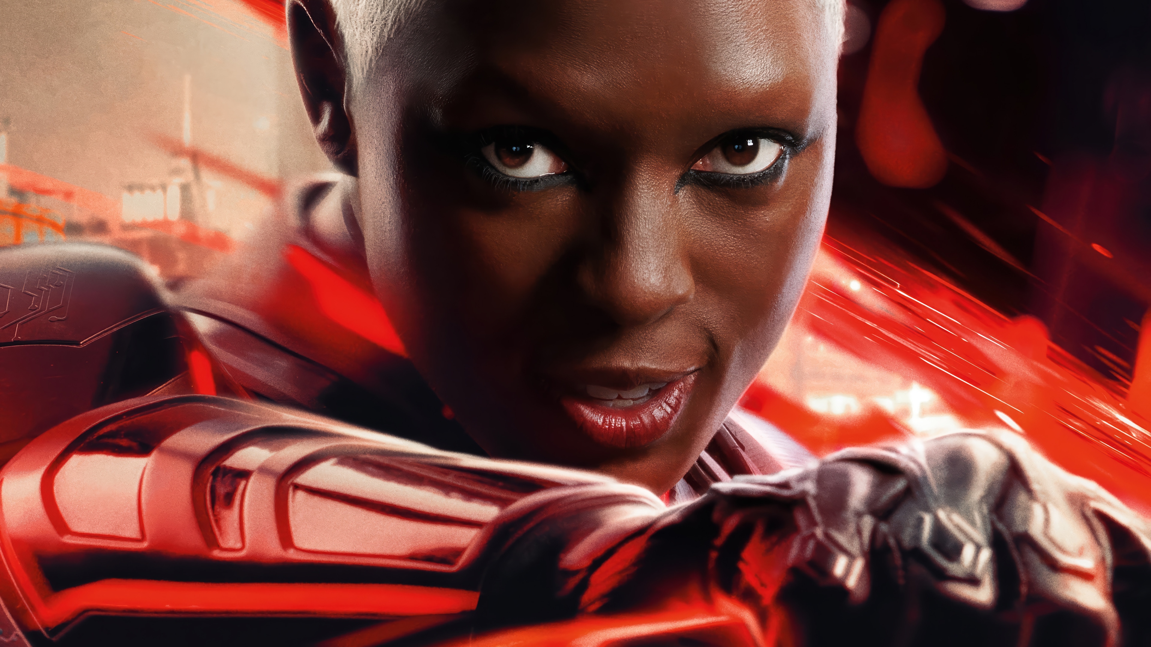 Jodie Turner-Smith in Tron: Ares 4K HD Wallpaper
