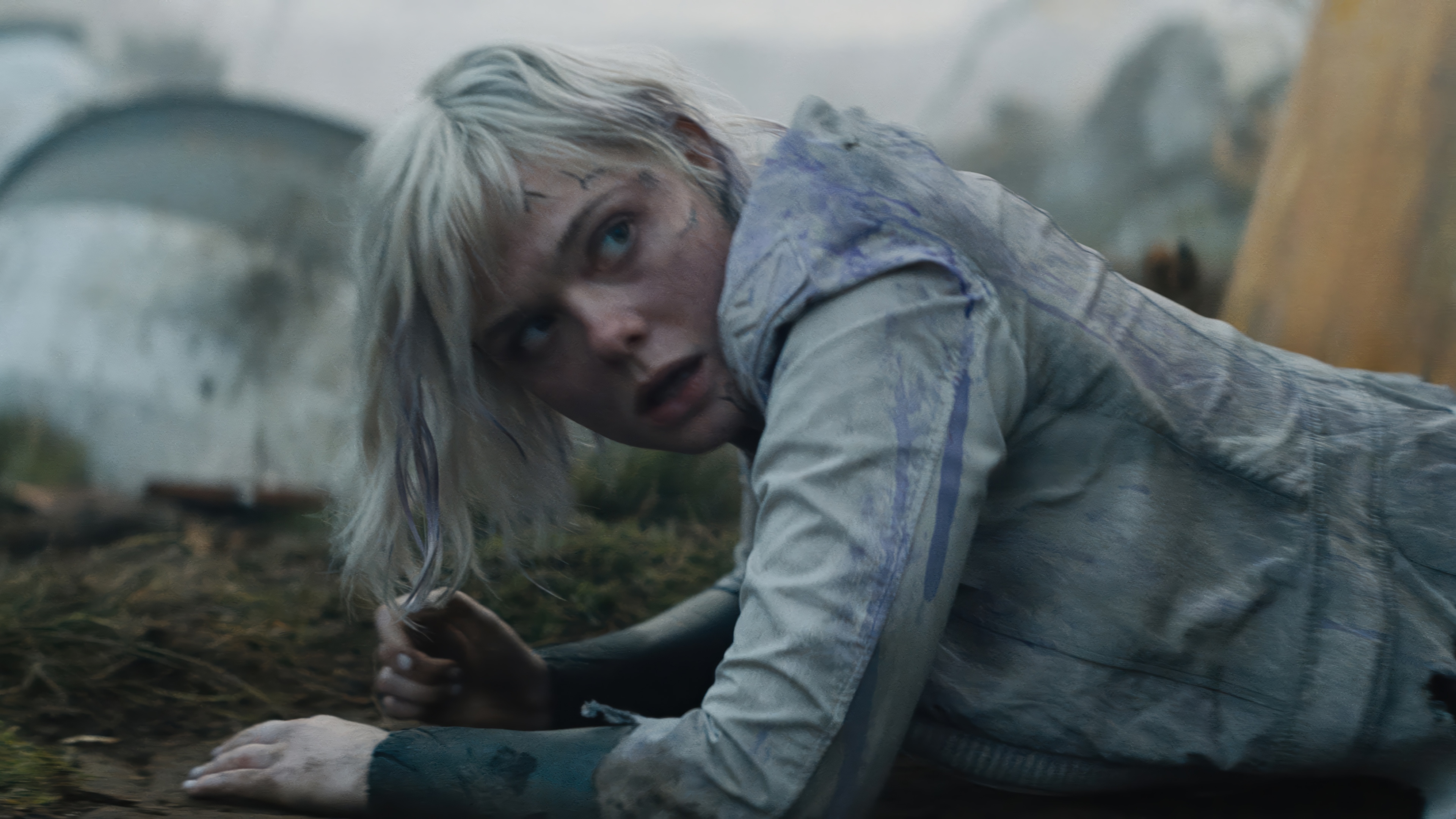 Elle Fanning in Predator: Badlands 4K HD Wallpaper