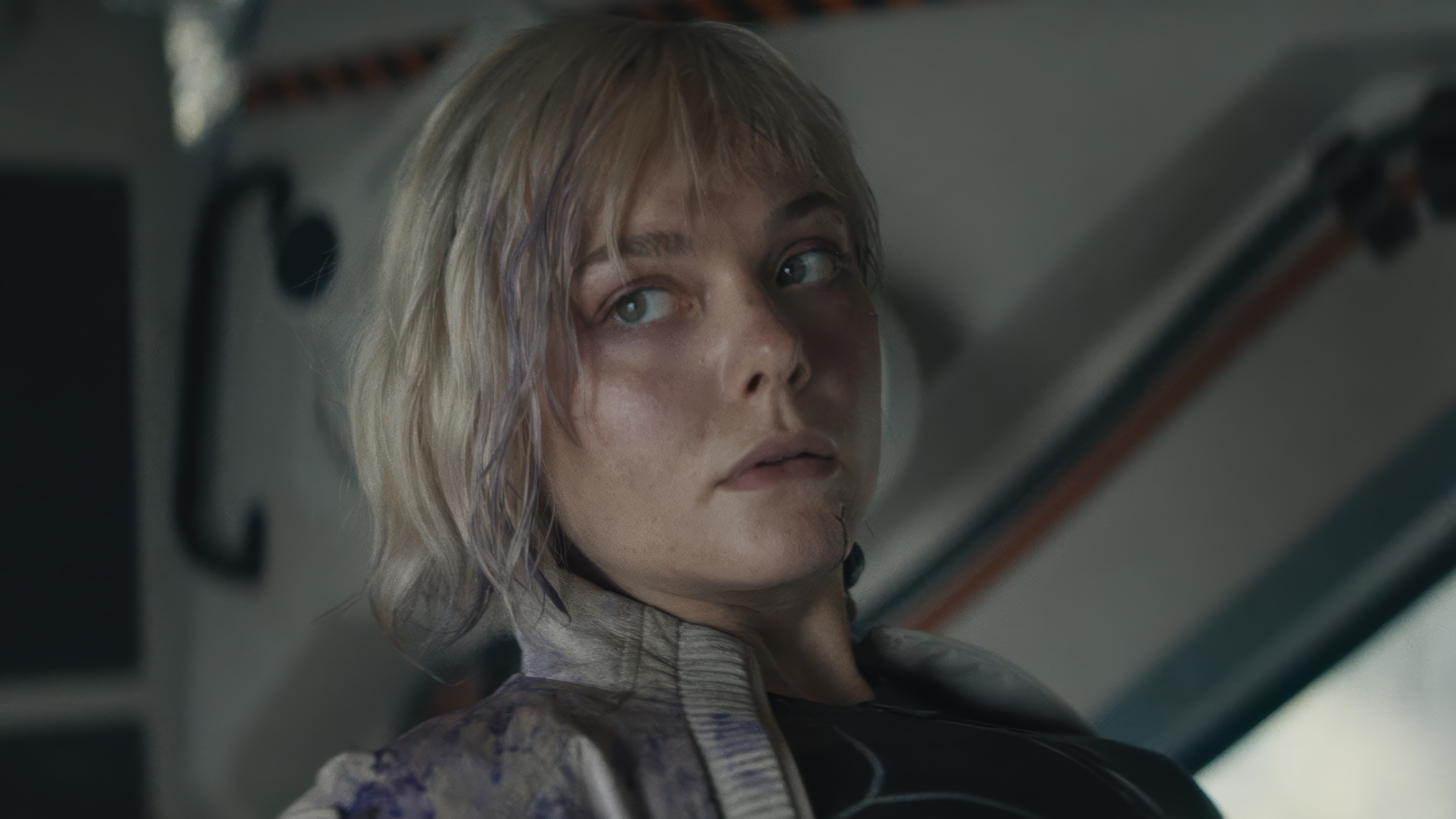 Elle Fanning in Predator: Badlands 4K HD Wallpaper