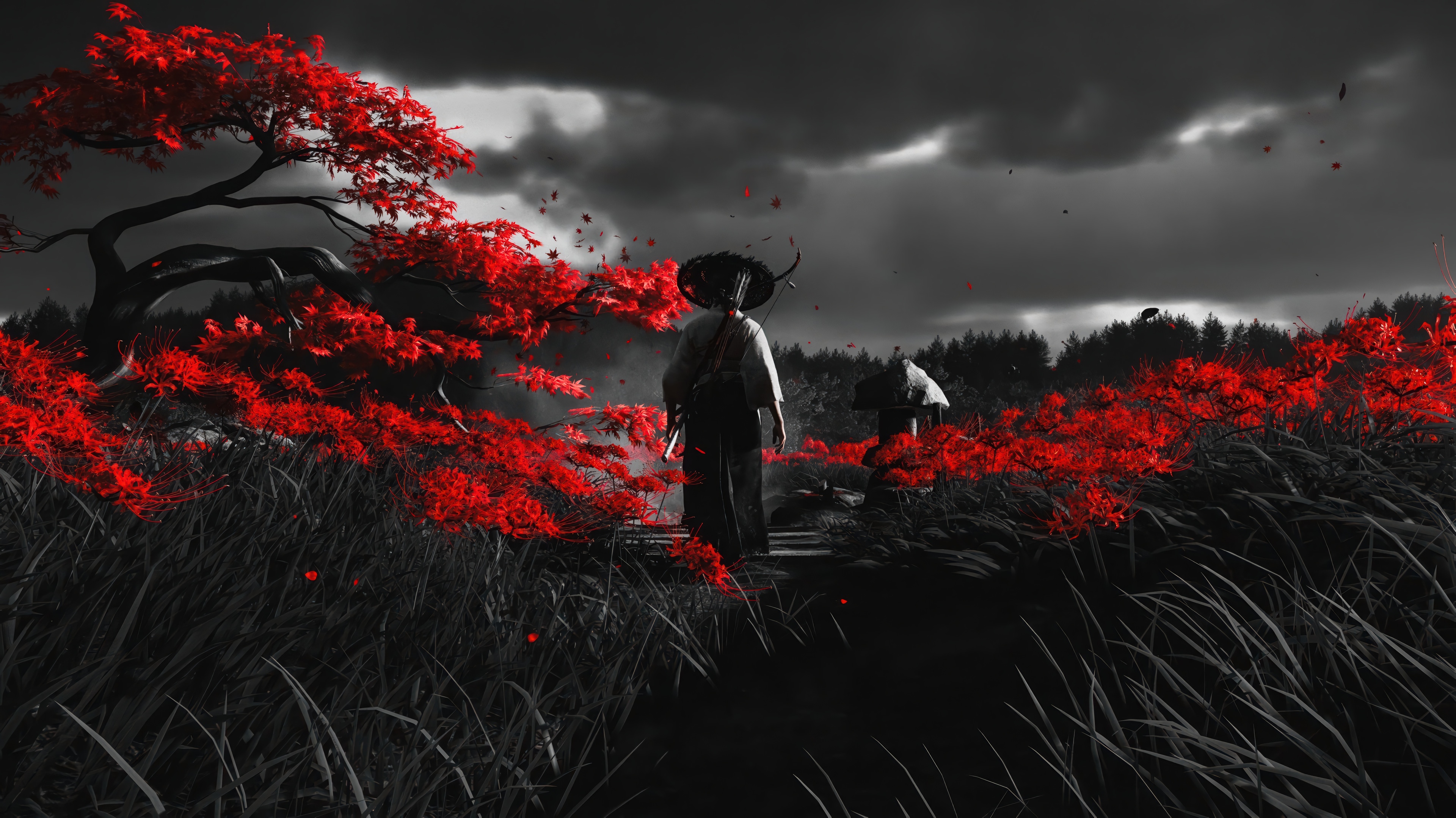 Ghost of Tsushima 4K HD Wallpaper