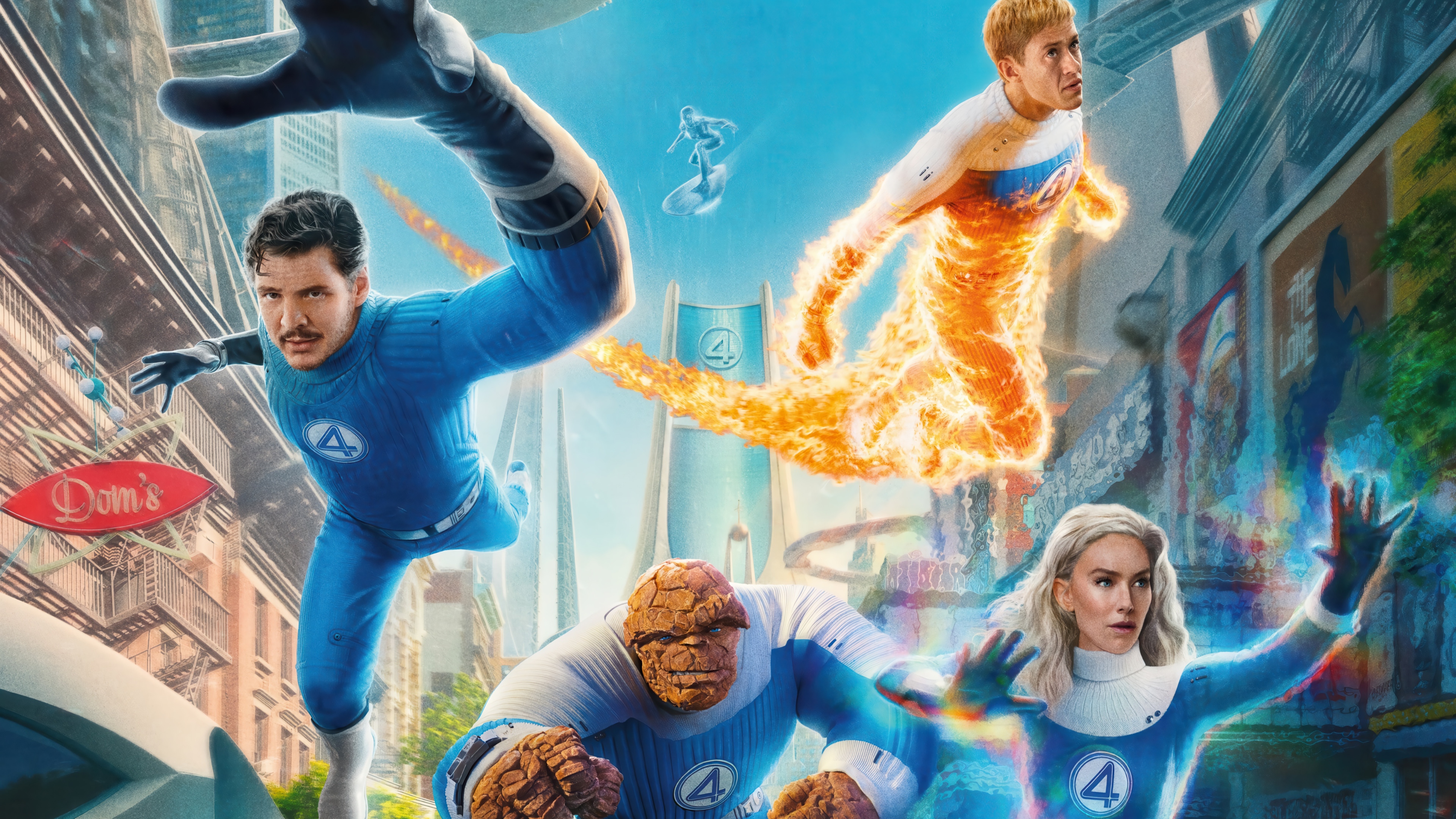 The Fantastic Four: First Steps 4K HD Wallpaper
