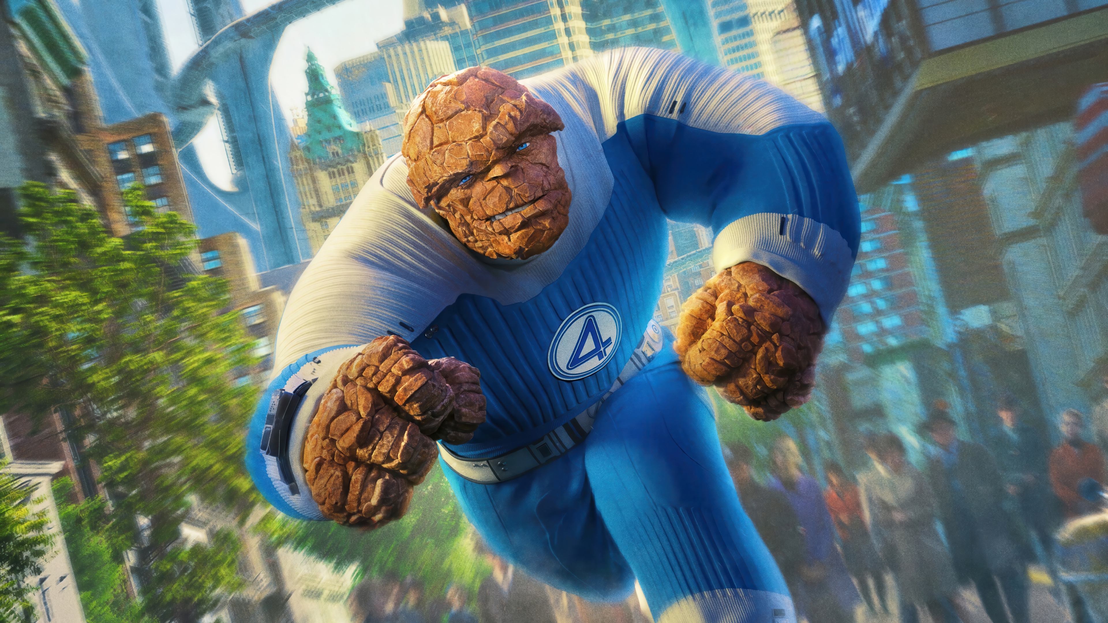 The Thing from The Fantastic Four: First Steps 4K HD Wallpaper