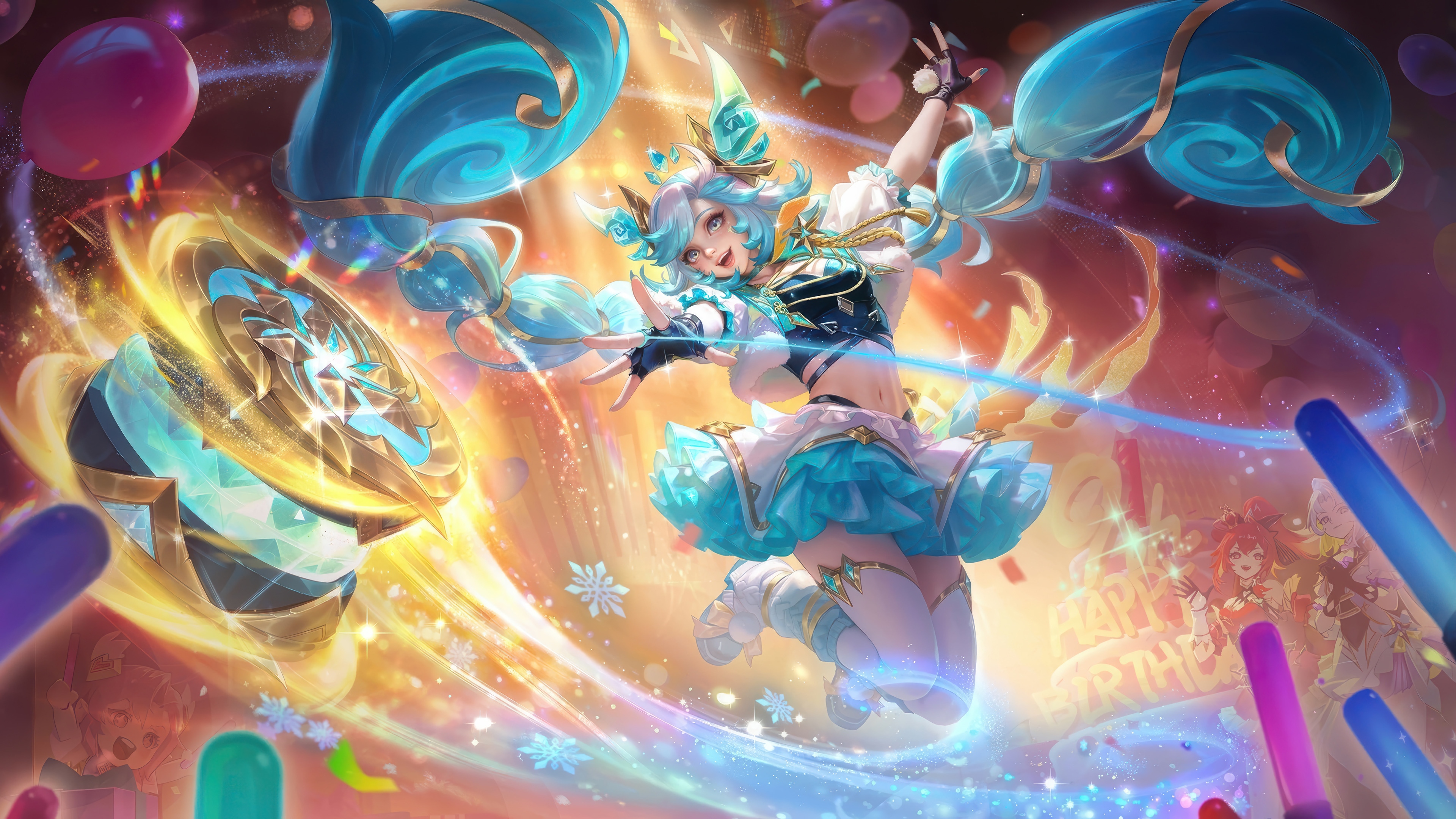 Cici from Mobile Legends celebrating a birthday HD Wallpaper