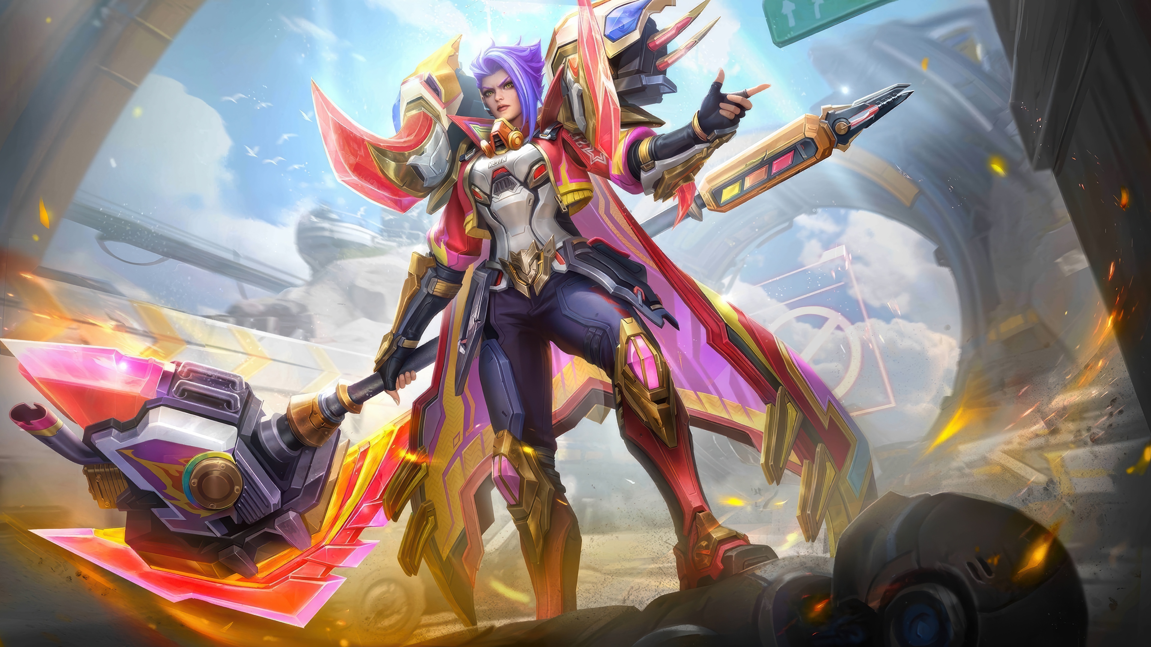 Hilda from Mobile Legends in 4K HD Wallpaper