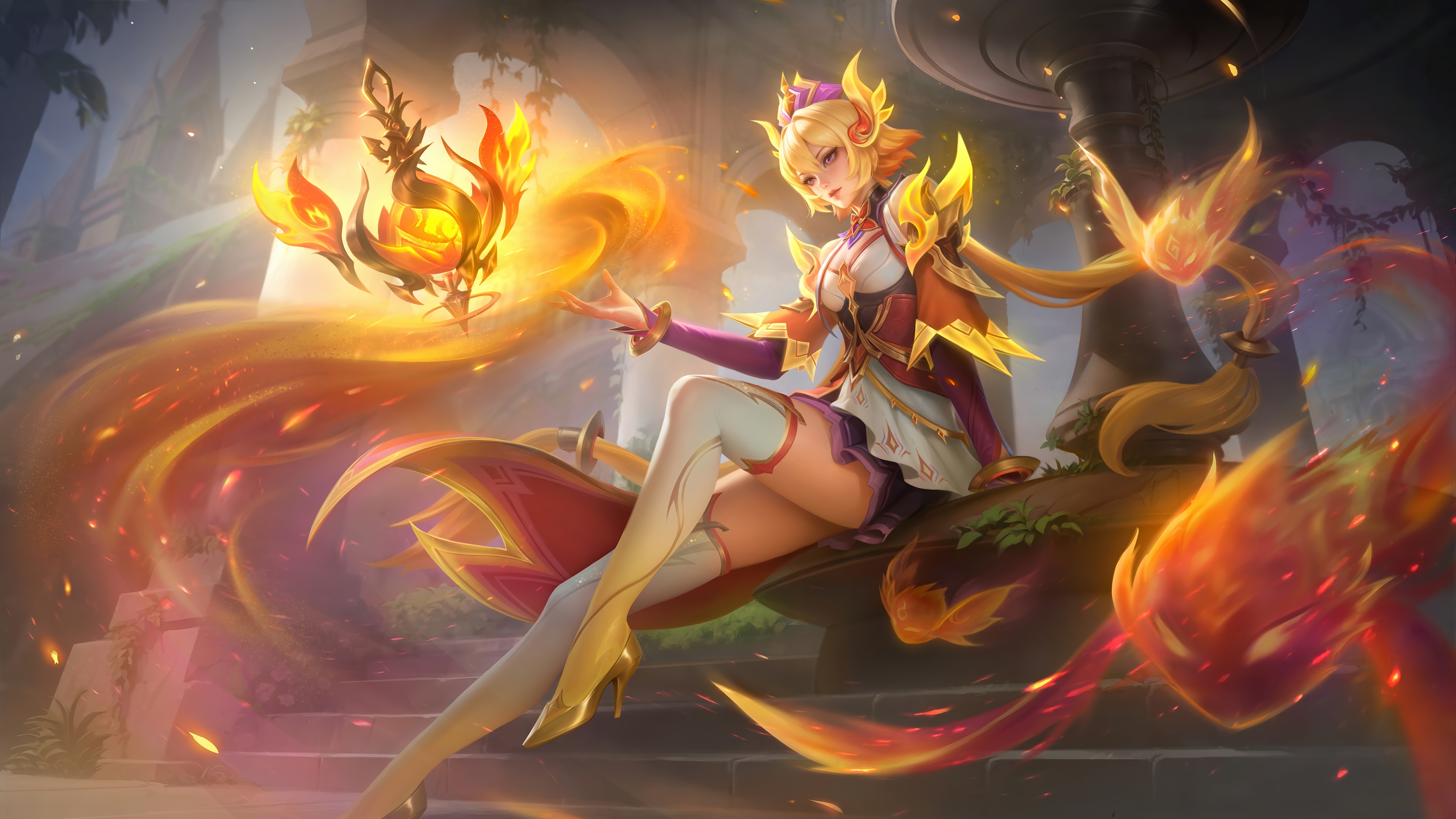 Zhuxin from Mobile Legends 4K HD Wallpaper
