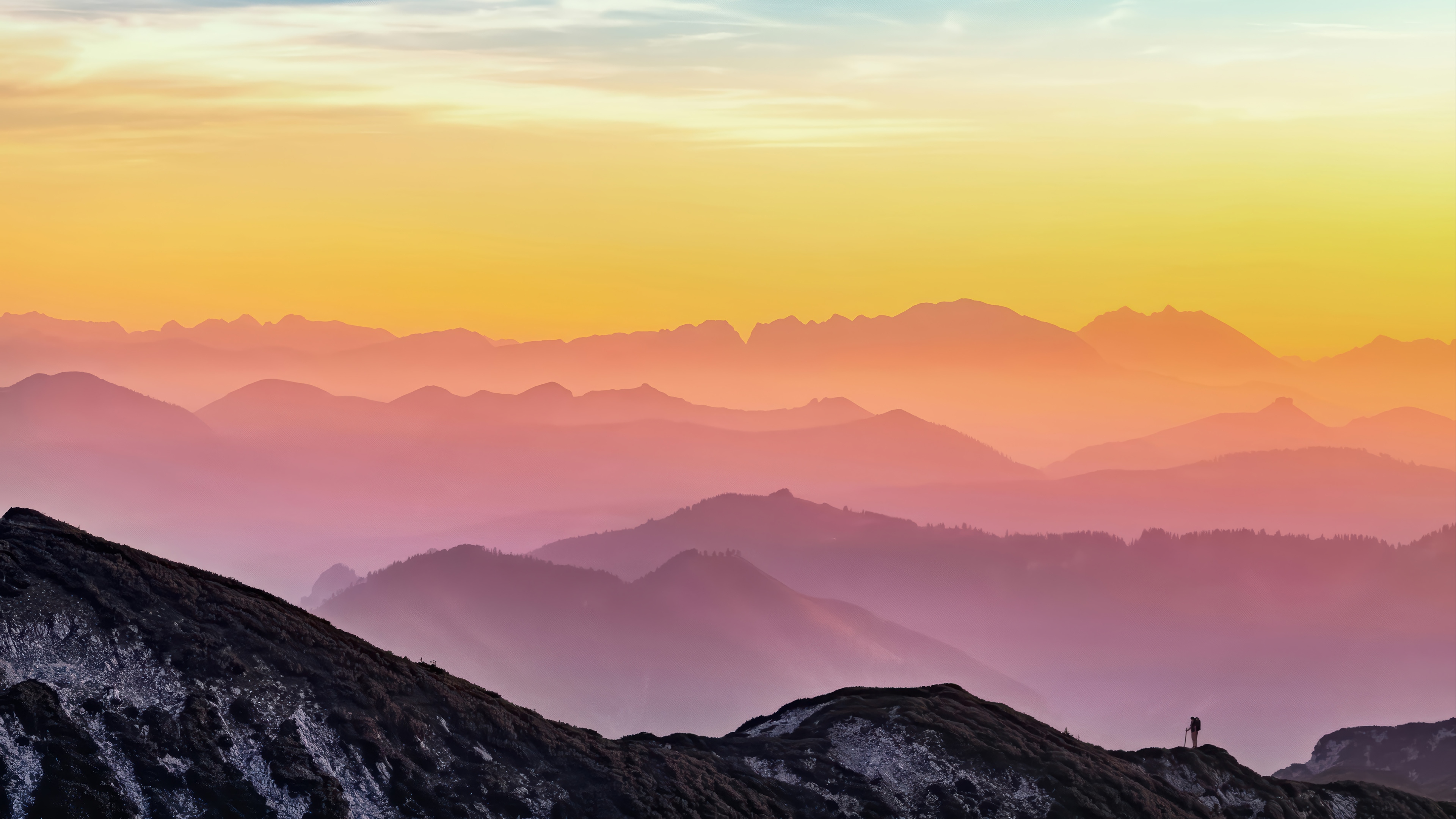 Mountain Landscape Scenery 4K HD Wallpaper