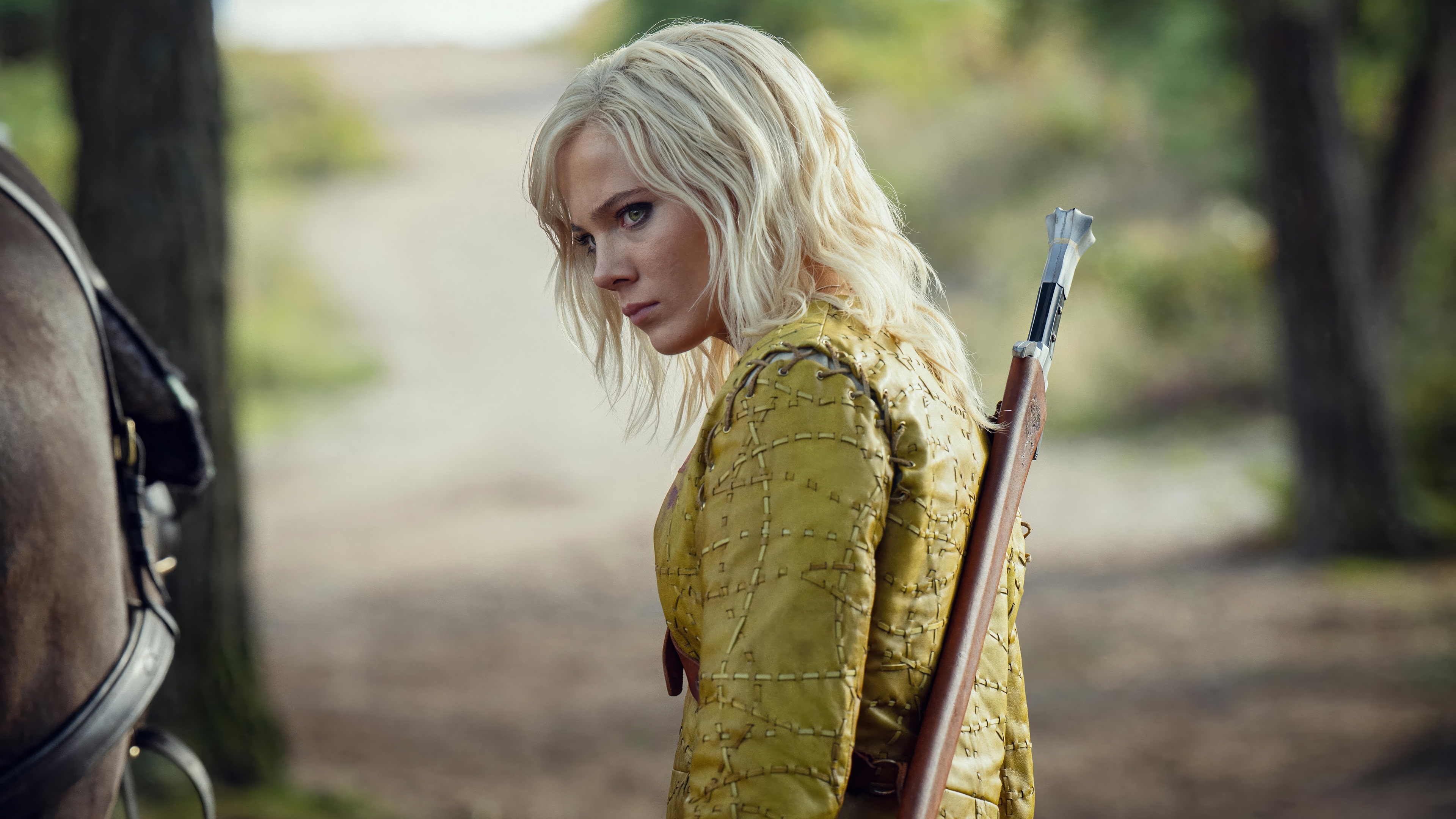 Ciri from The Witcher Series in 4K HD Wallpaper
