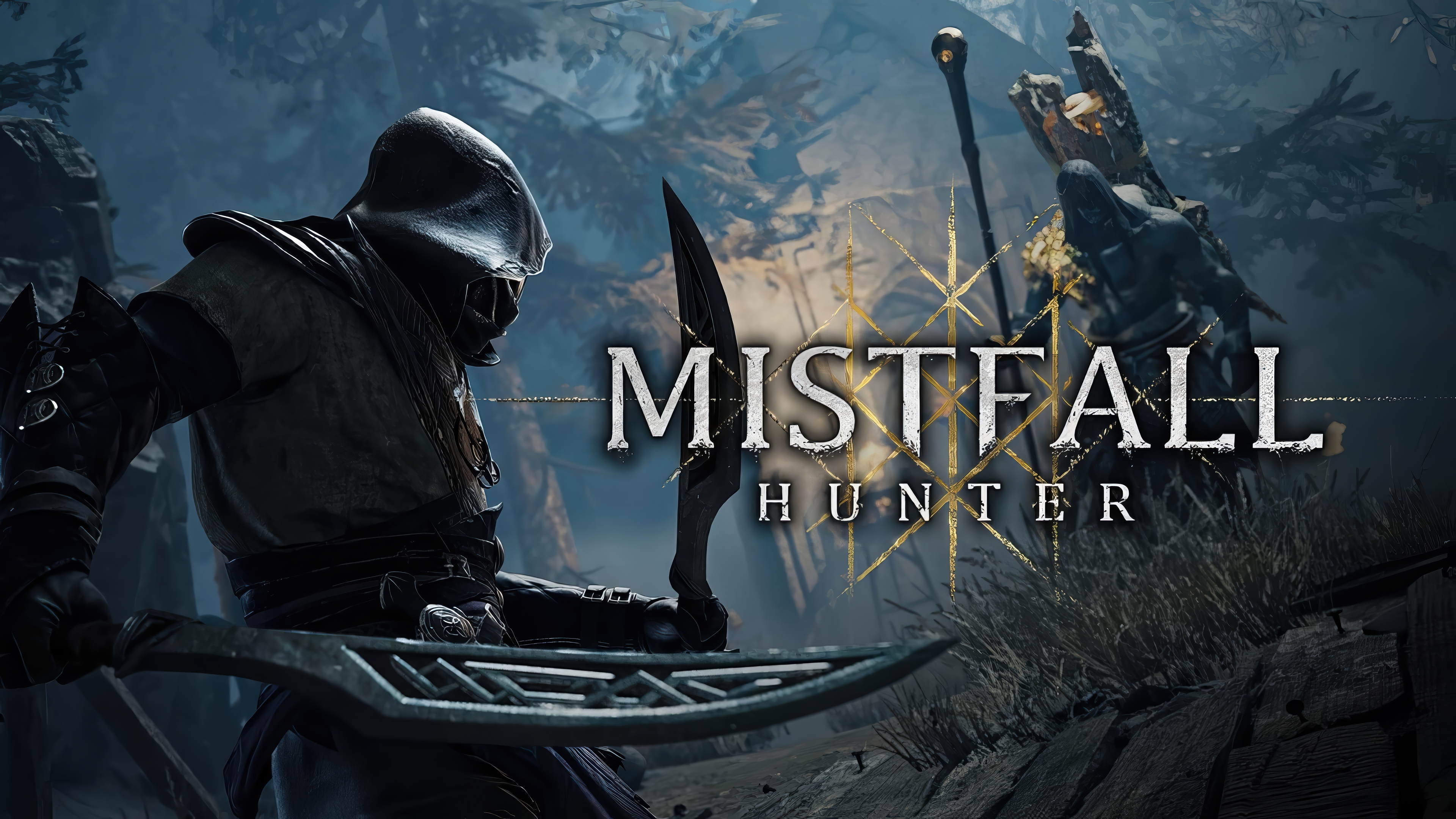 Mistfall Hunter 4K HD Wallpaper