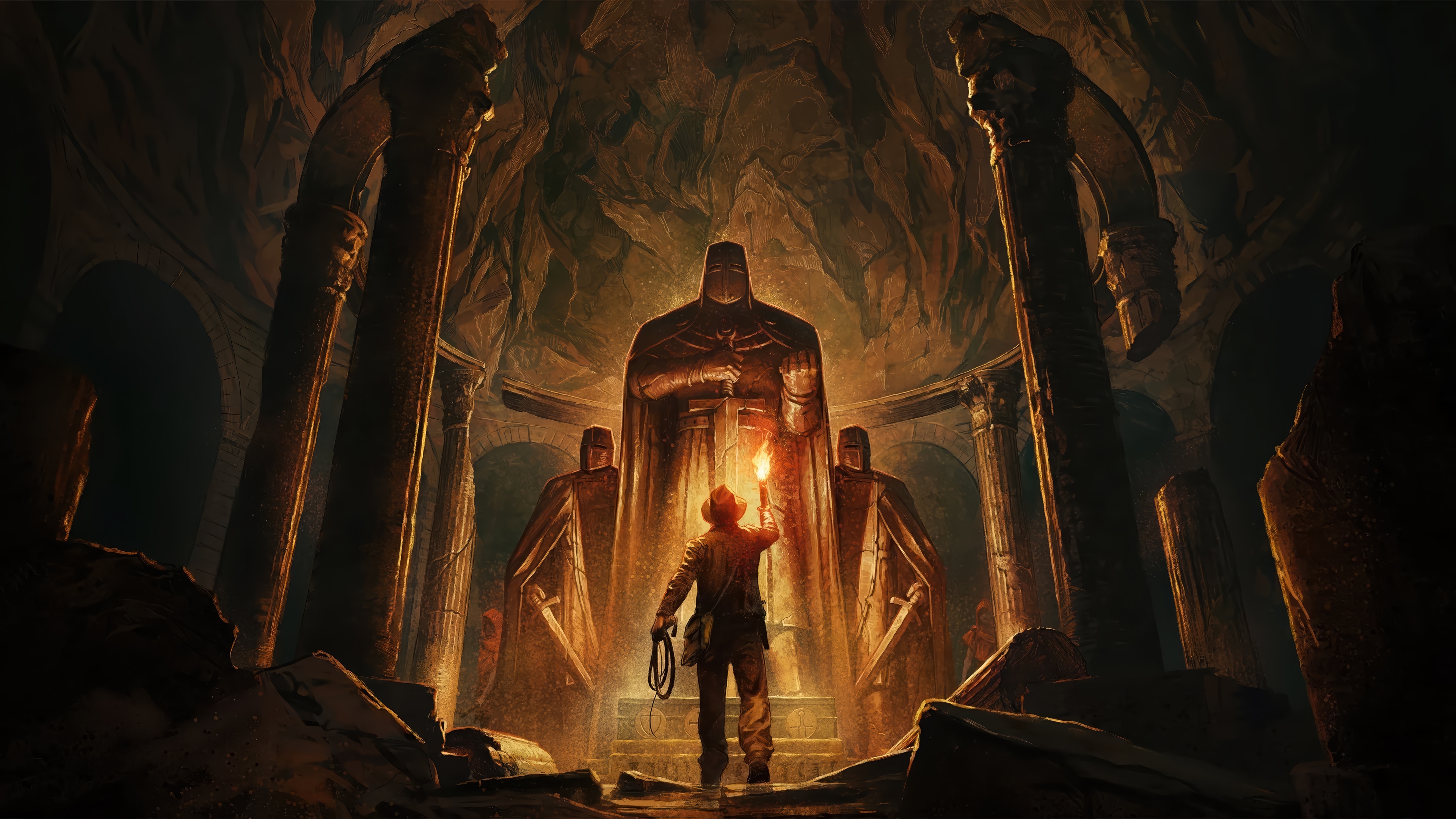 Indiana Jones and the Great Circle 4K HD Wallpaper