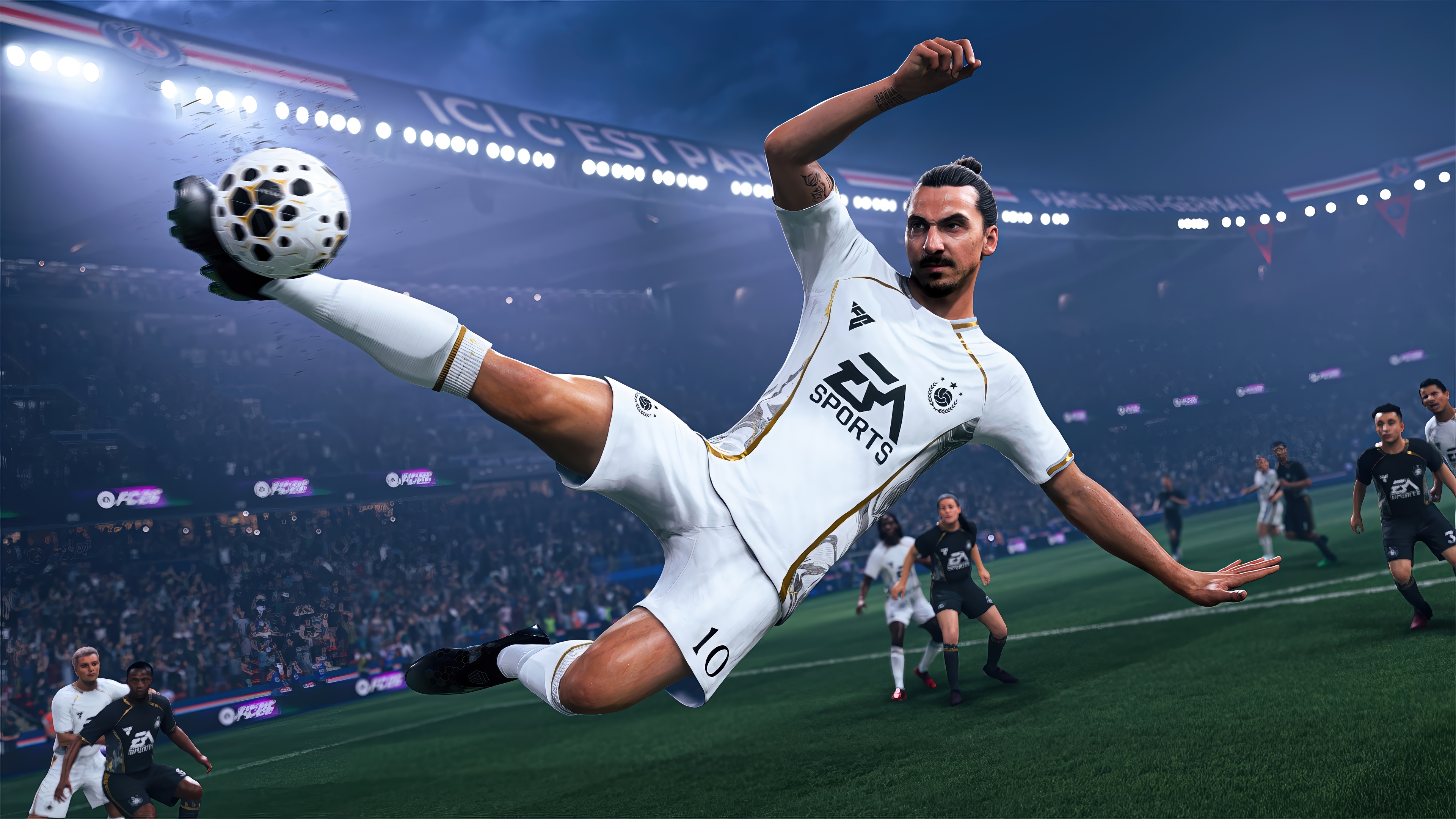 EA Sports FC 24: Zlatan Ibrahimović in Action HD Wallpaper