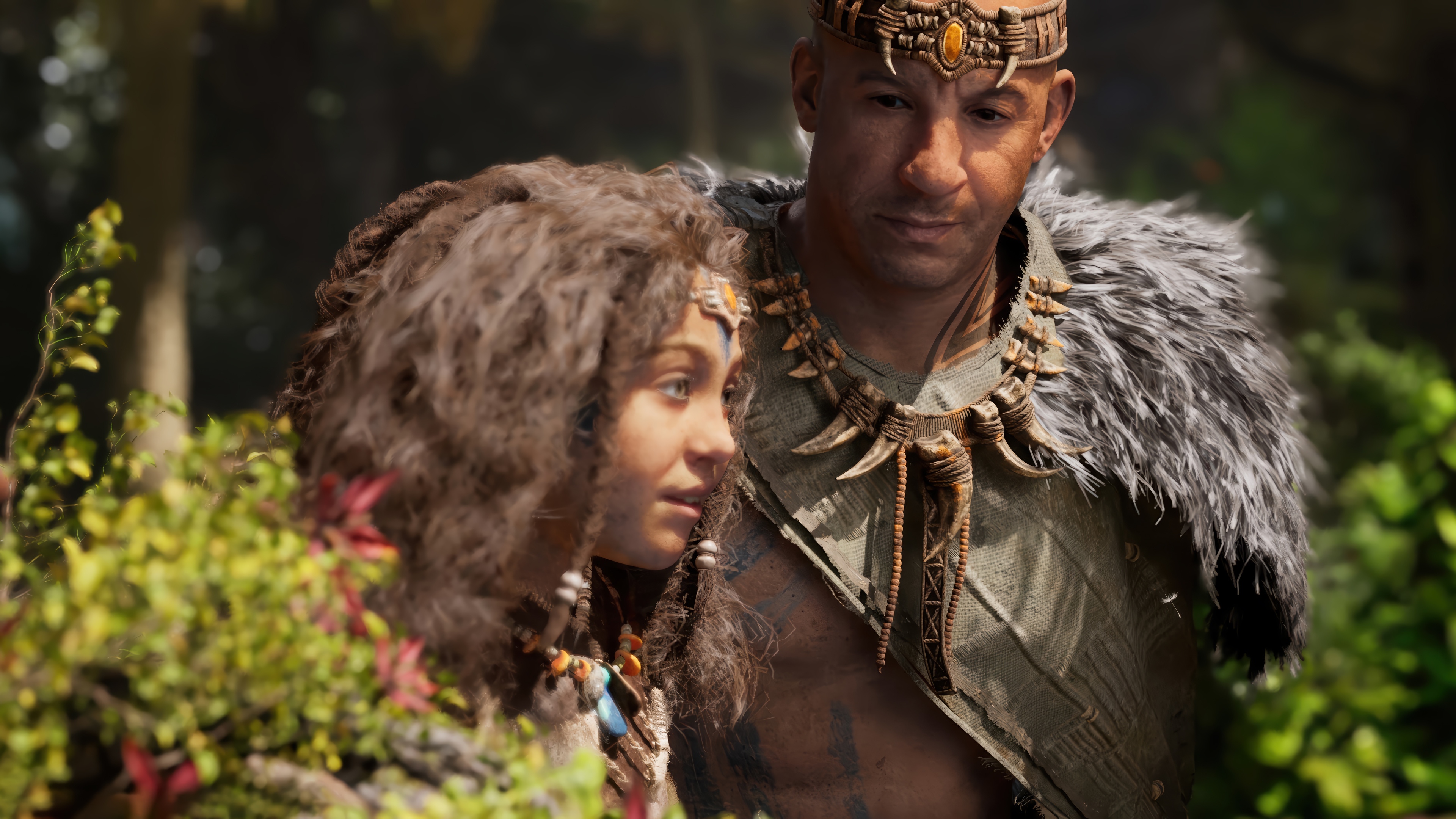 Ark 2 Vin Diesel and young girl HD Wallpaper