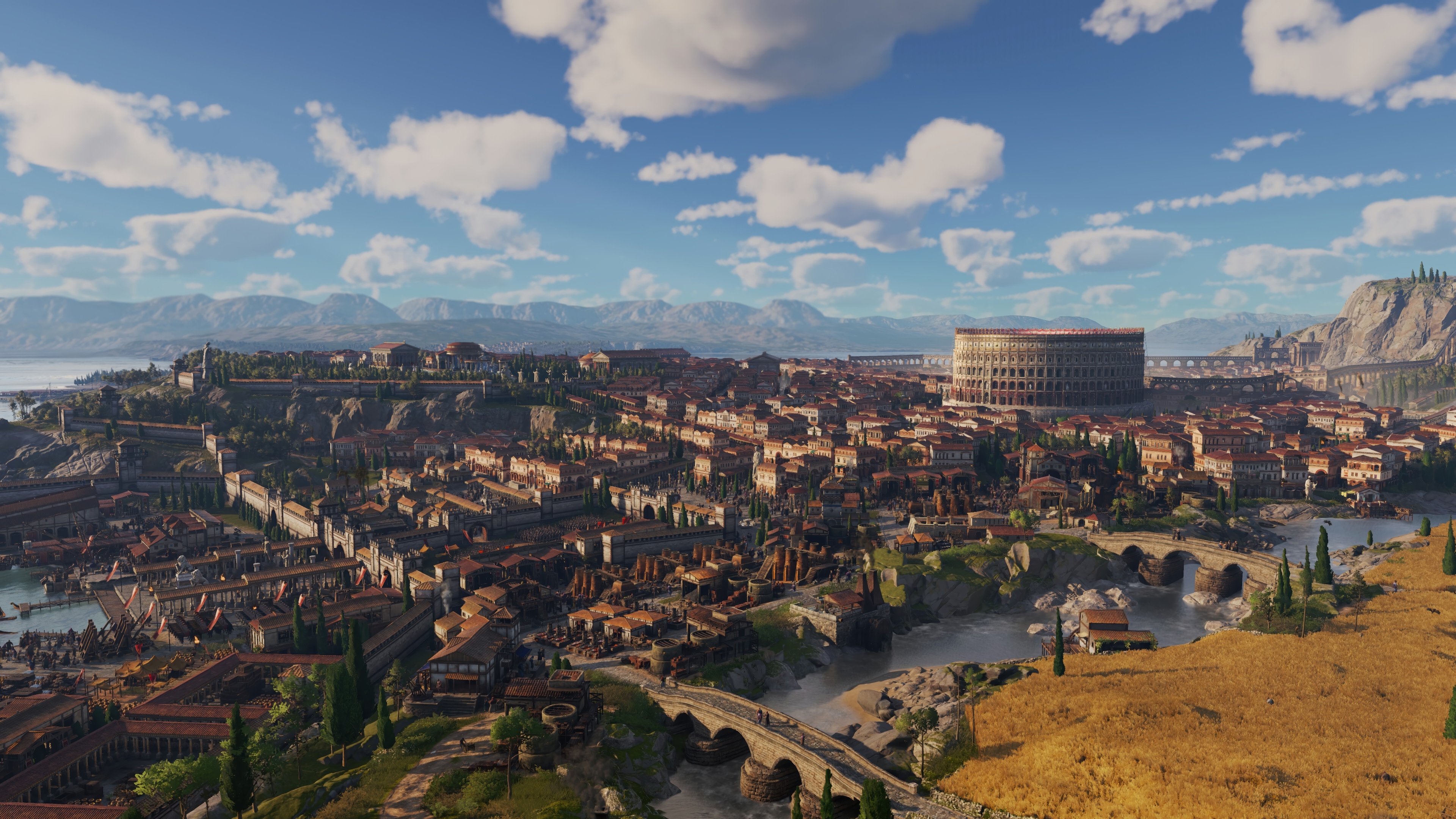 Anno 117: Pax Romana 4K HD Wallpaper