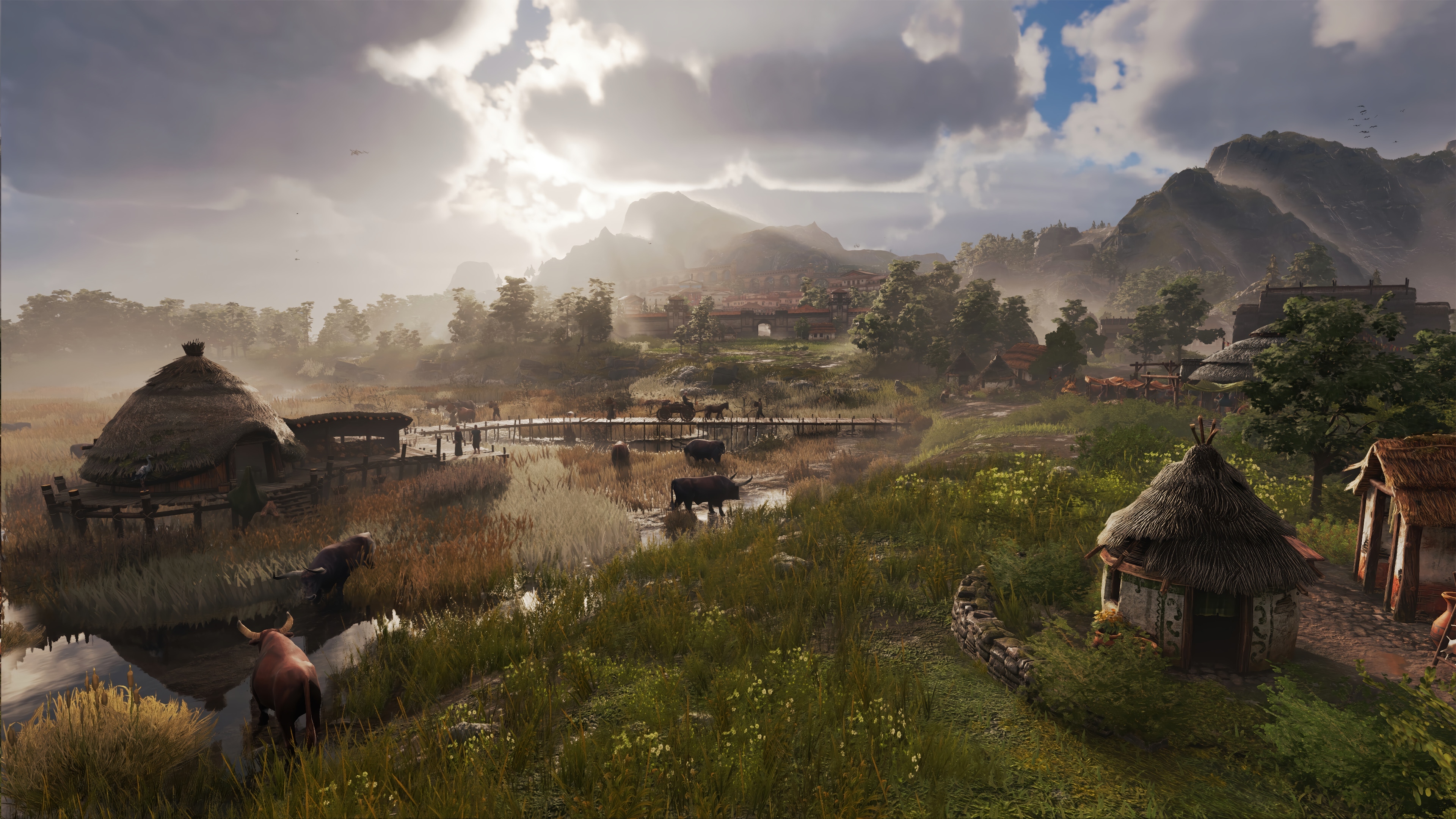 Anno 117: Pax Romana 4K Video Game HD Wallpaper