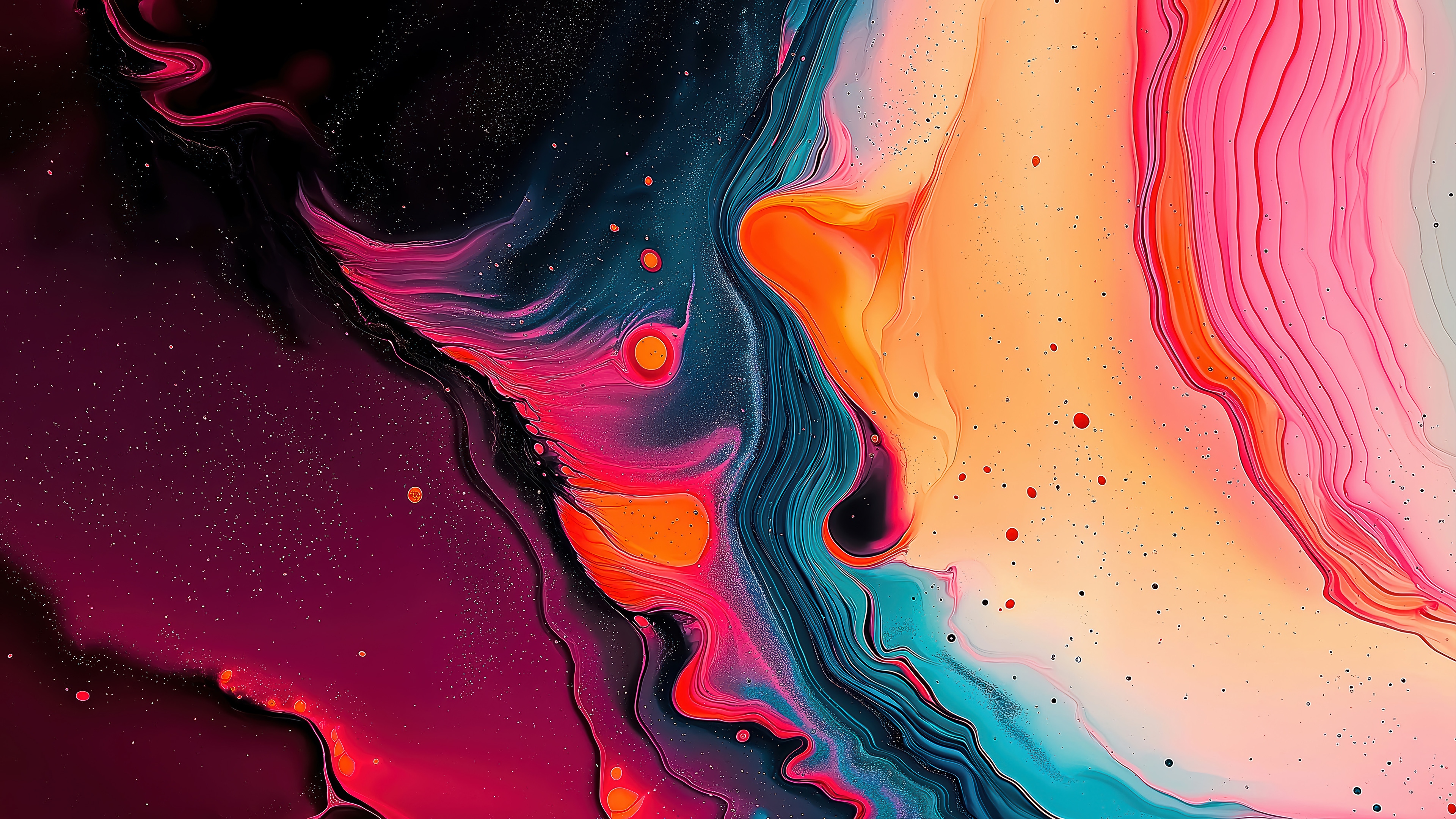 Abstract Colorful Digital Art 4K HD Wallpaper