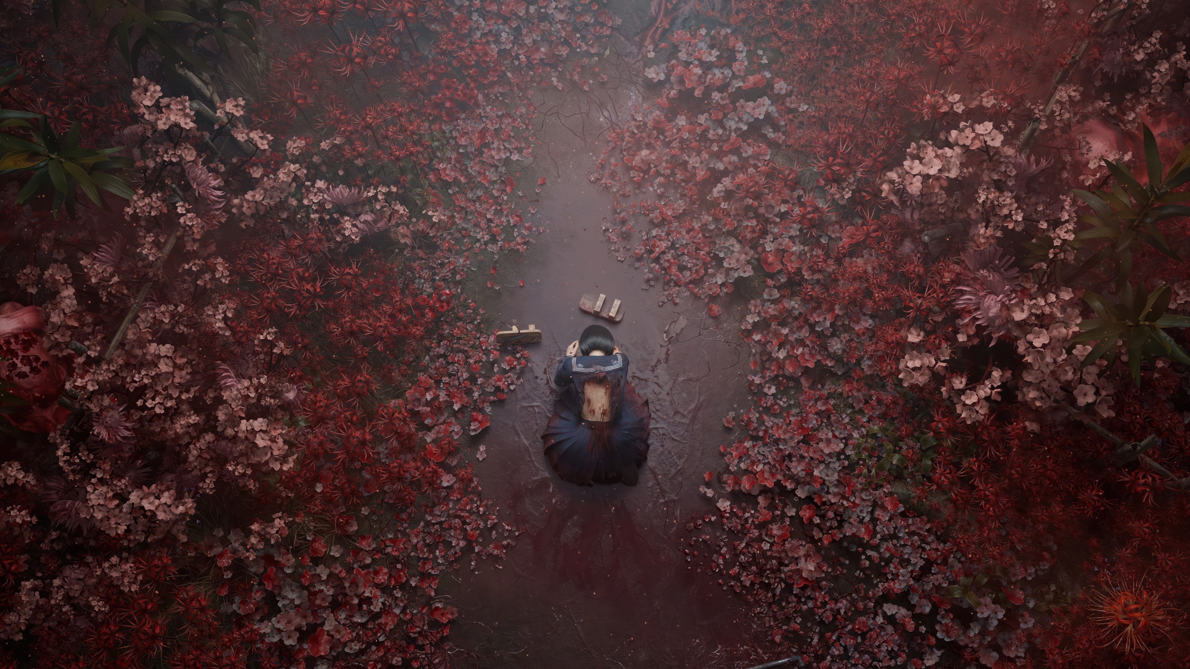 Silent Hill F Hinako Shimizu 4K HD Wallpaper