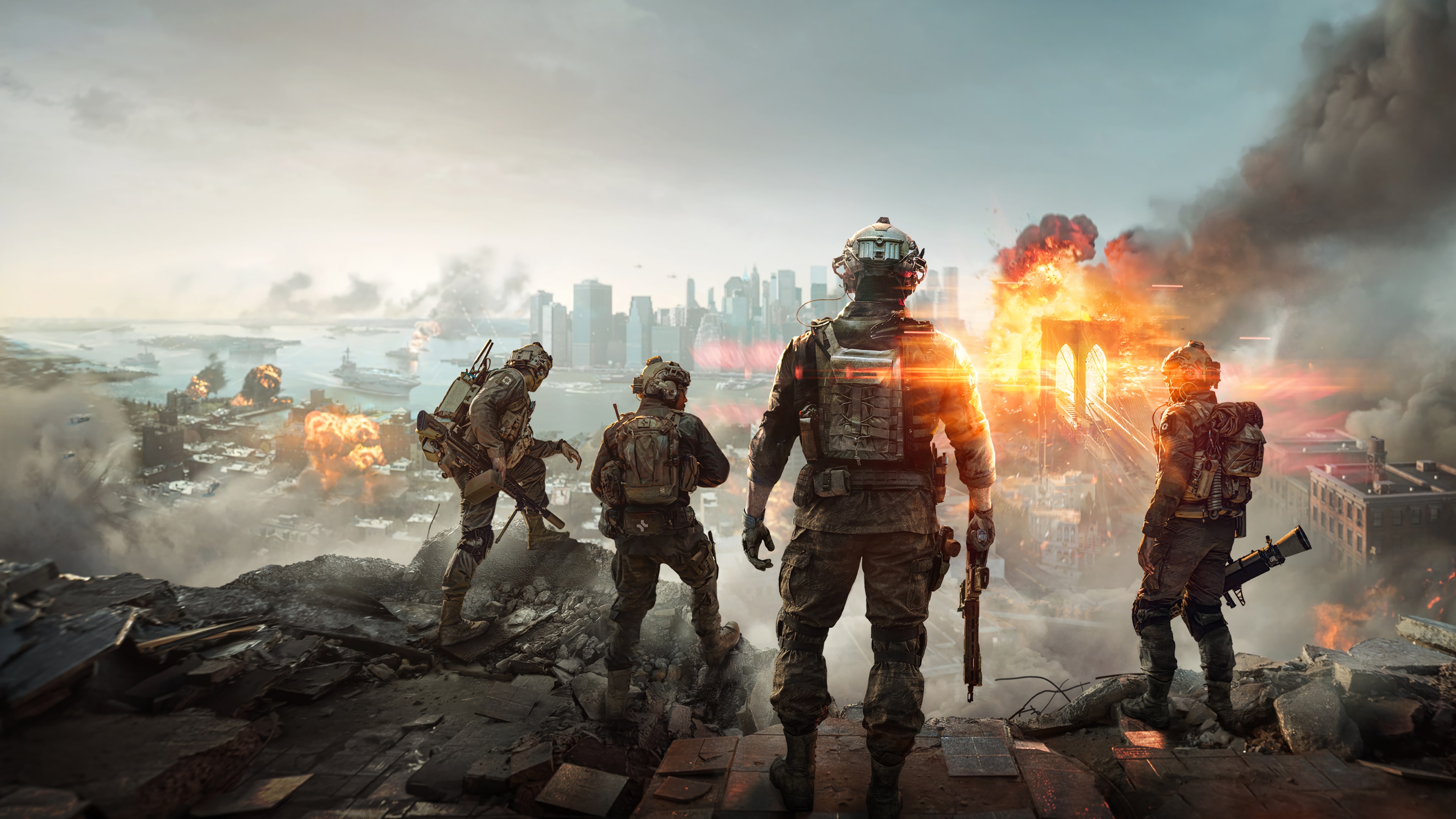 Battlefield 6 4K Video Game HD Wallpaper