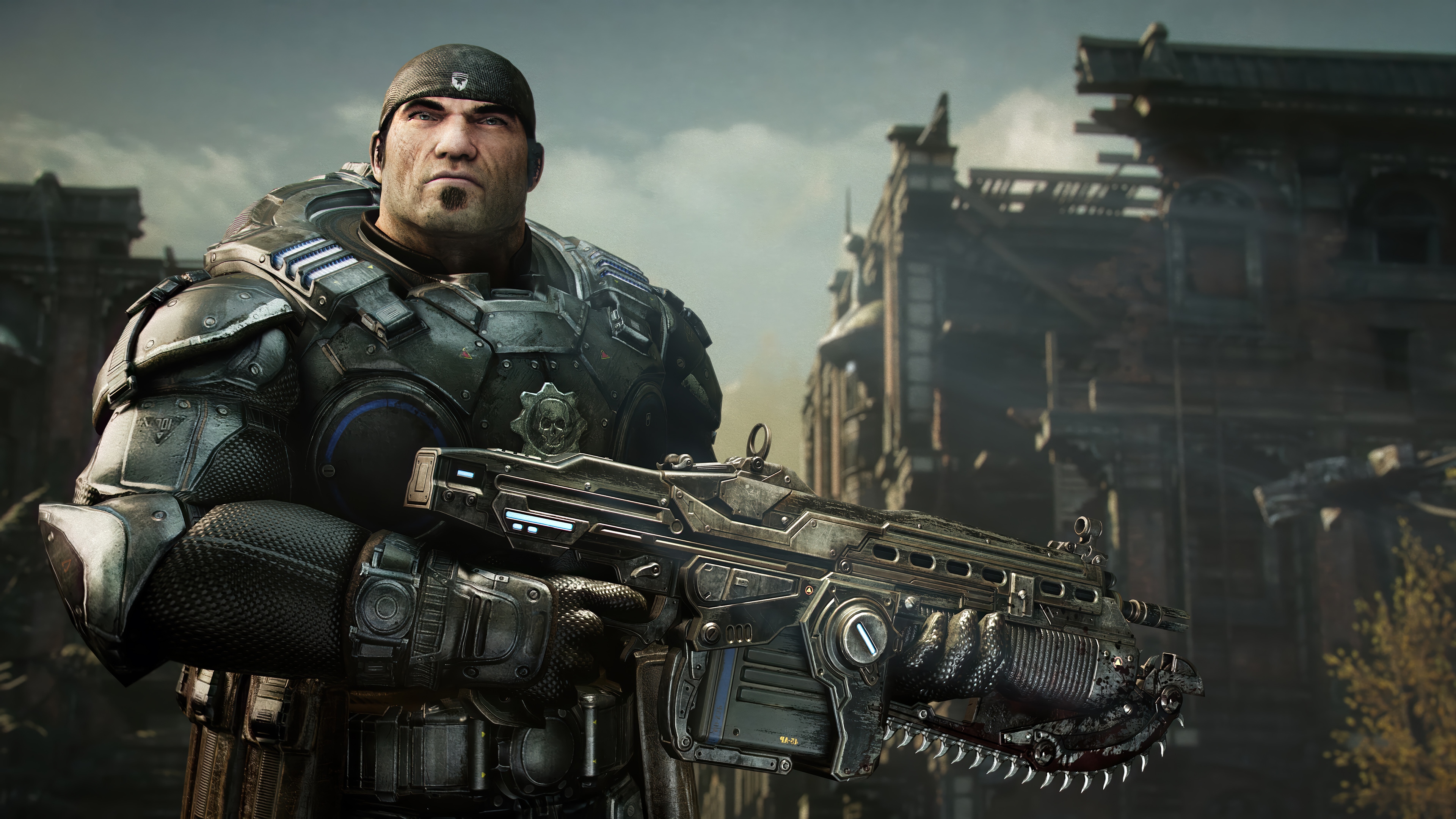 Marcus Fenix from Gears of War 4K HD Wallpaper