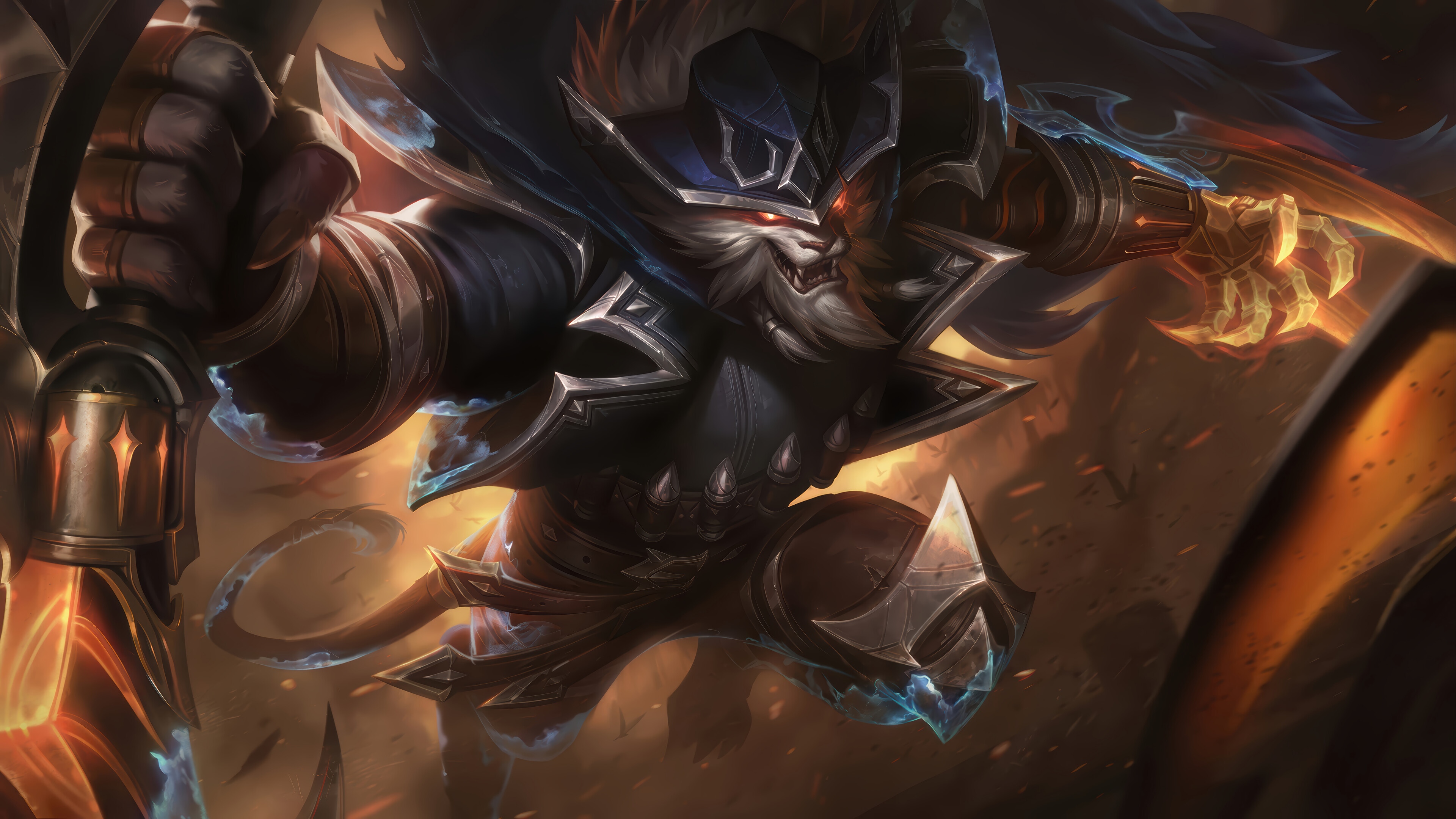 High Noon Rengar Splash Art from League of Legends HD Wallpaper