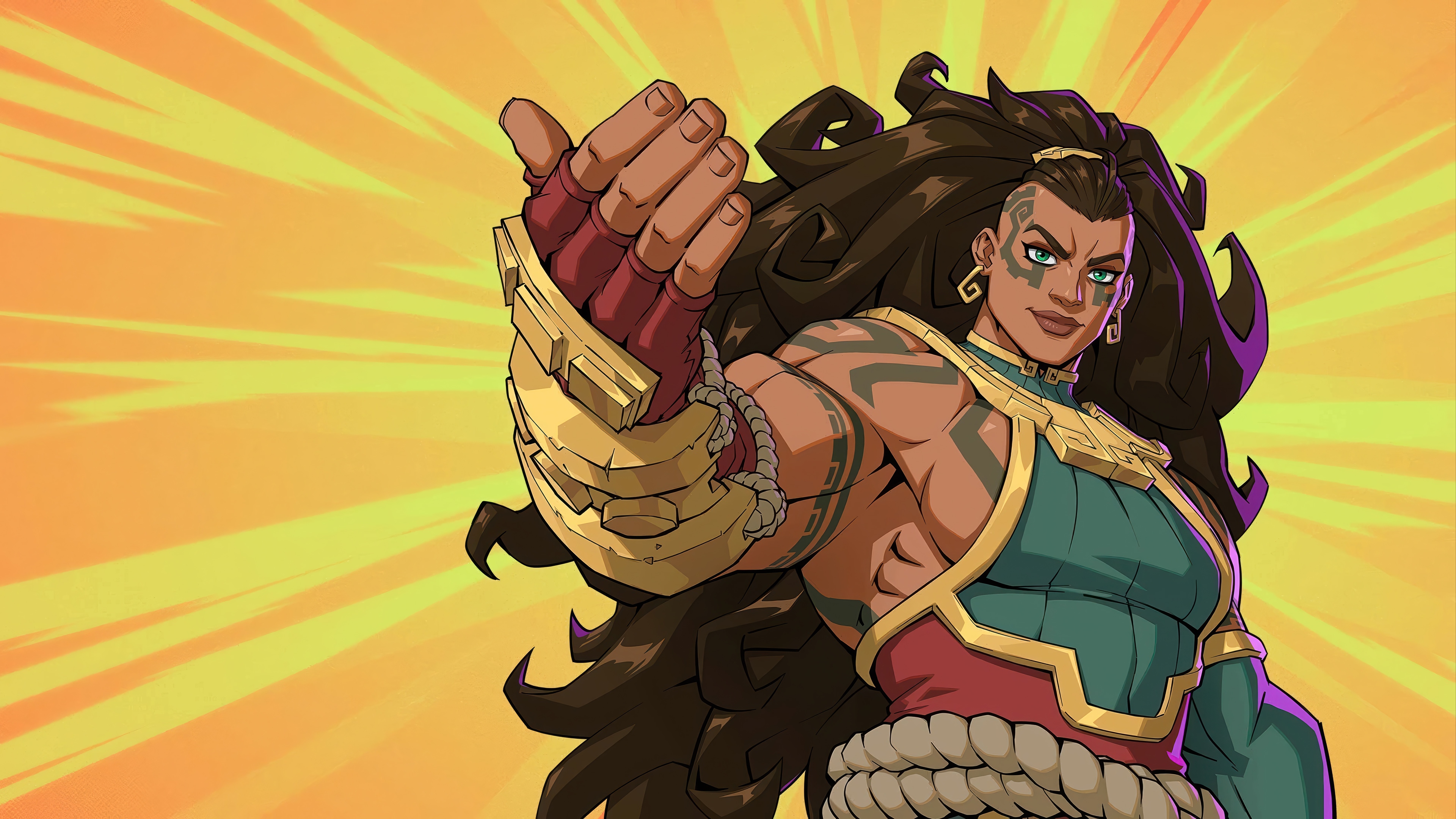 Illaoi from League of Legends 4K HD Wallpaper