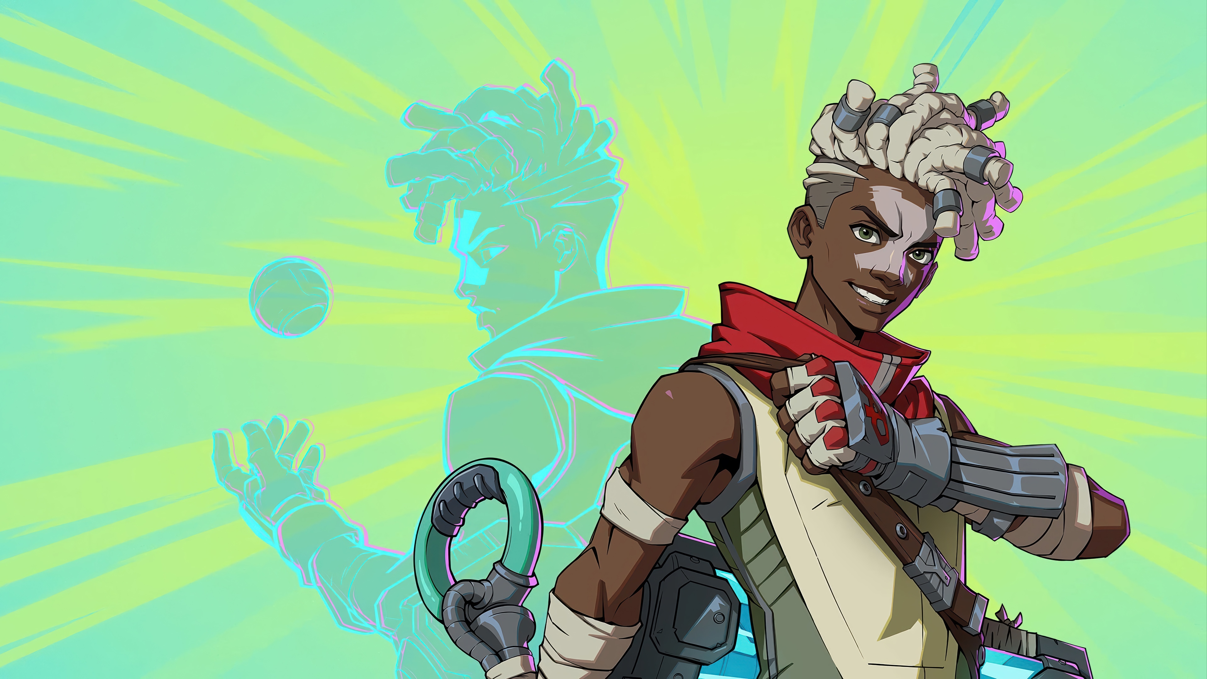 Ekko from League of Legends 4K HD Wallpaper