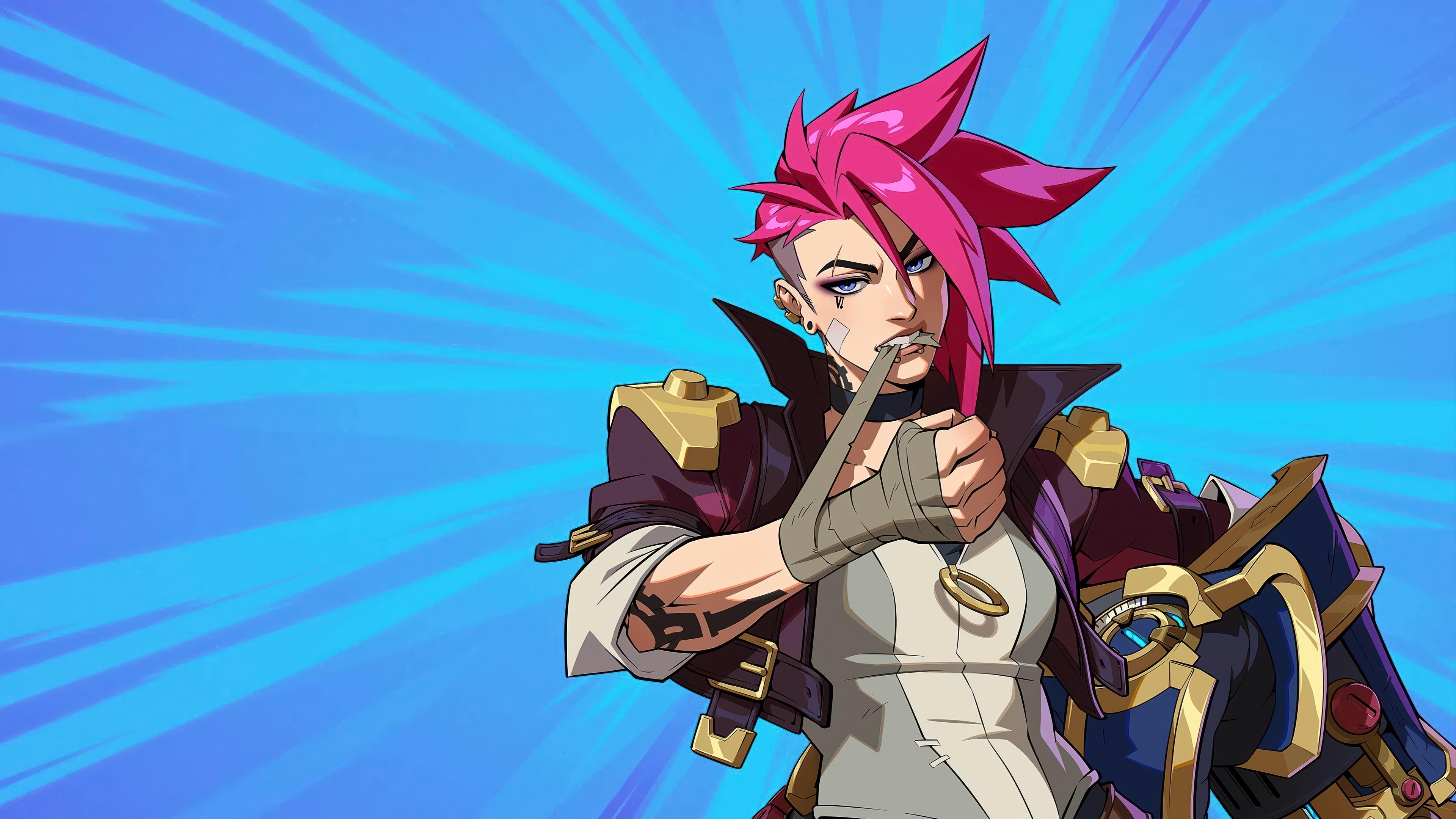 Vi from League of Legends 4K HD Wallpaper