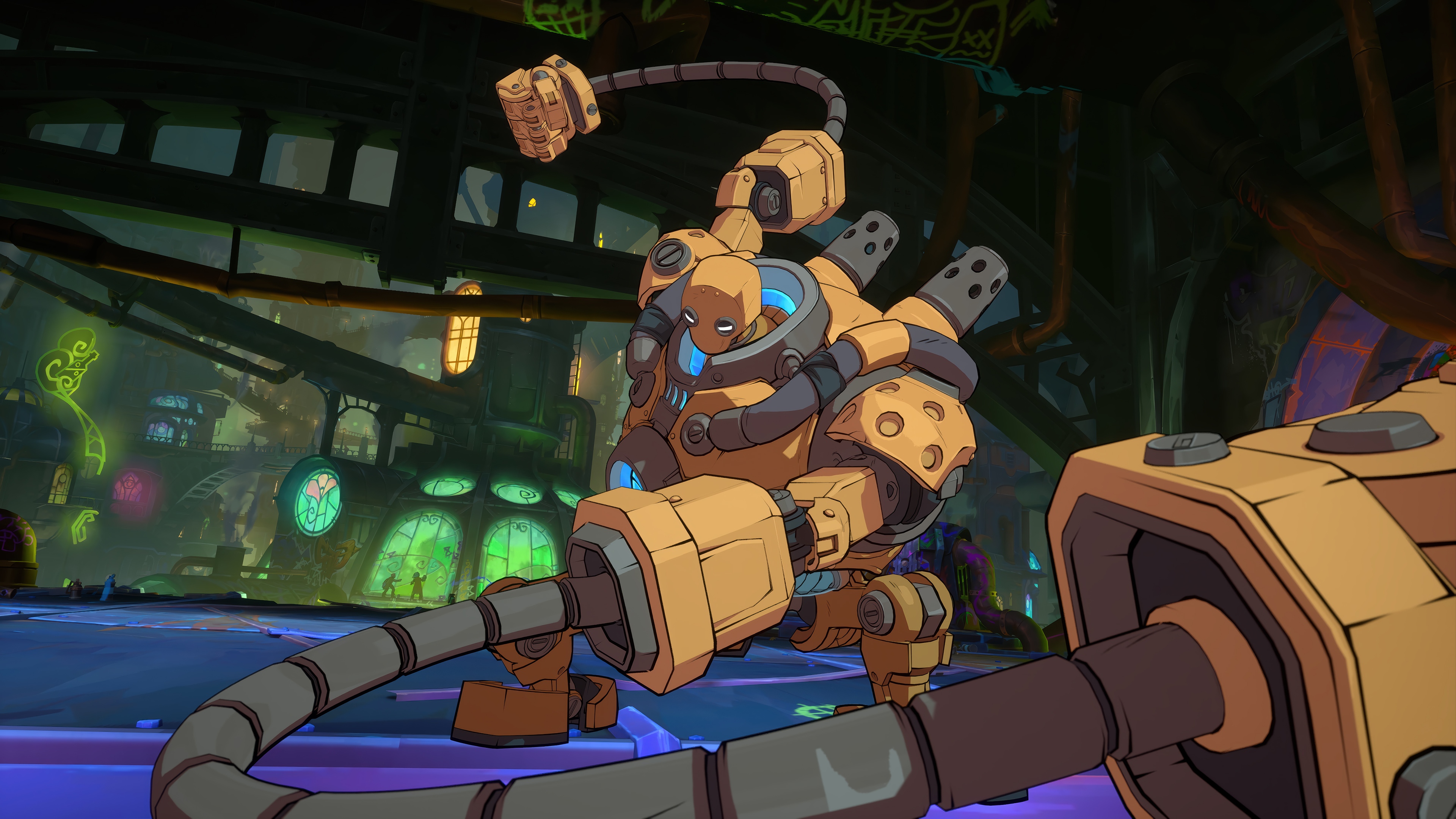 Blitzcrank from 2XKO in 4K HD Wallpaper