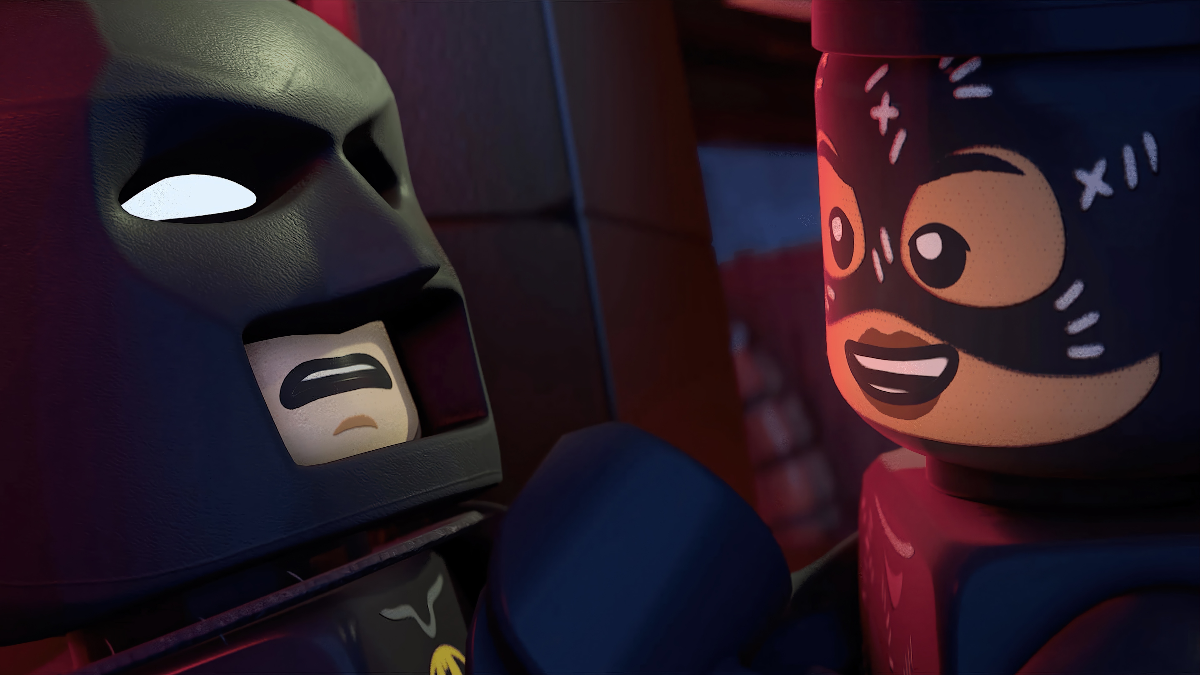 Lego Batman and Catwoman in 4K HD Wallpaper