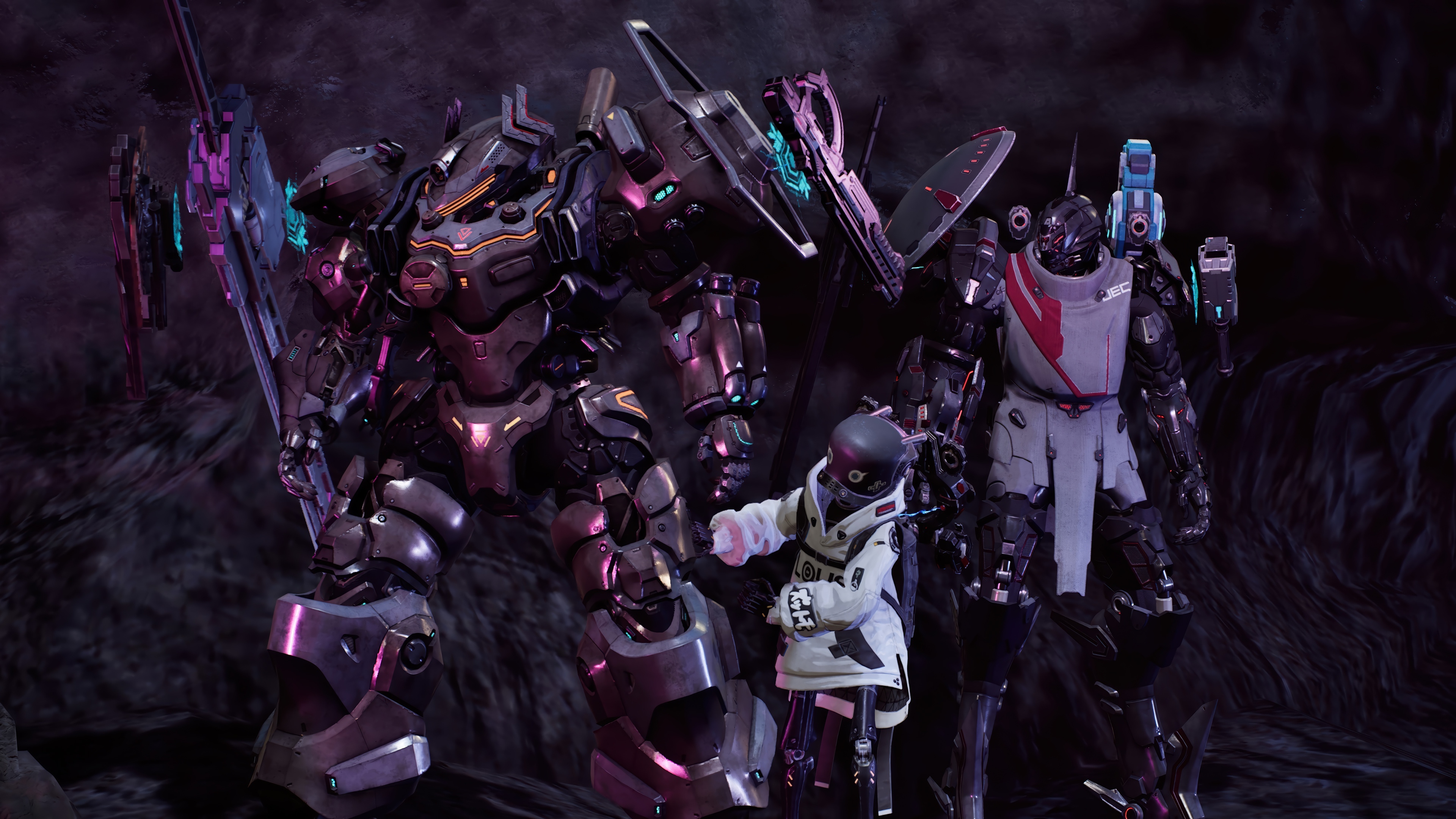 Daemon X Machina 4K HD Wallpaper