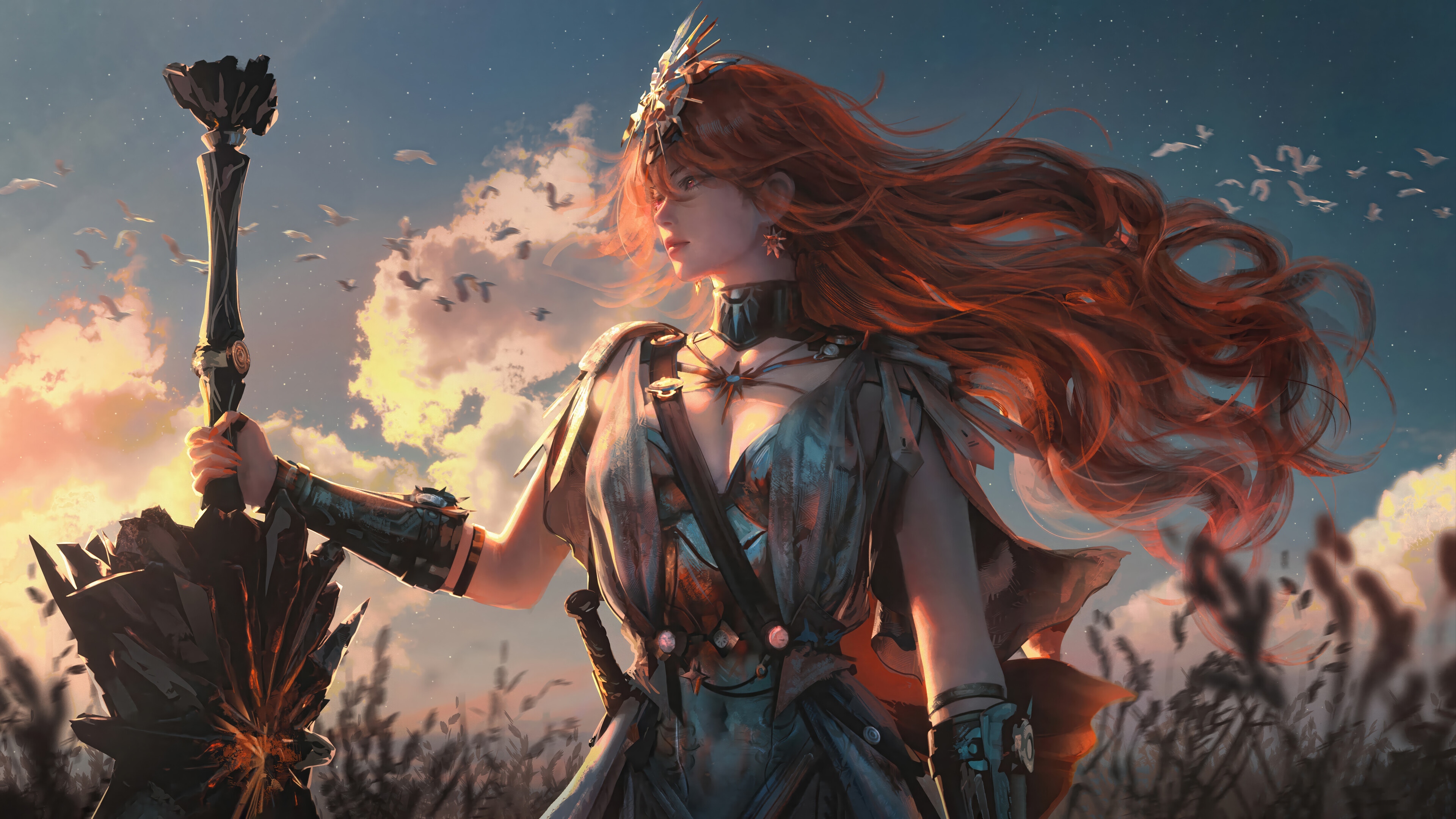 Augusta from Wuthering Waves 4K HD Wallpaper