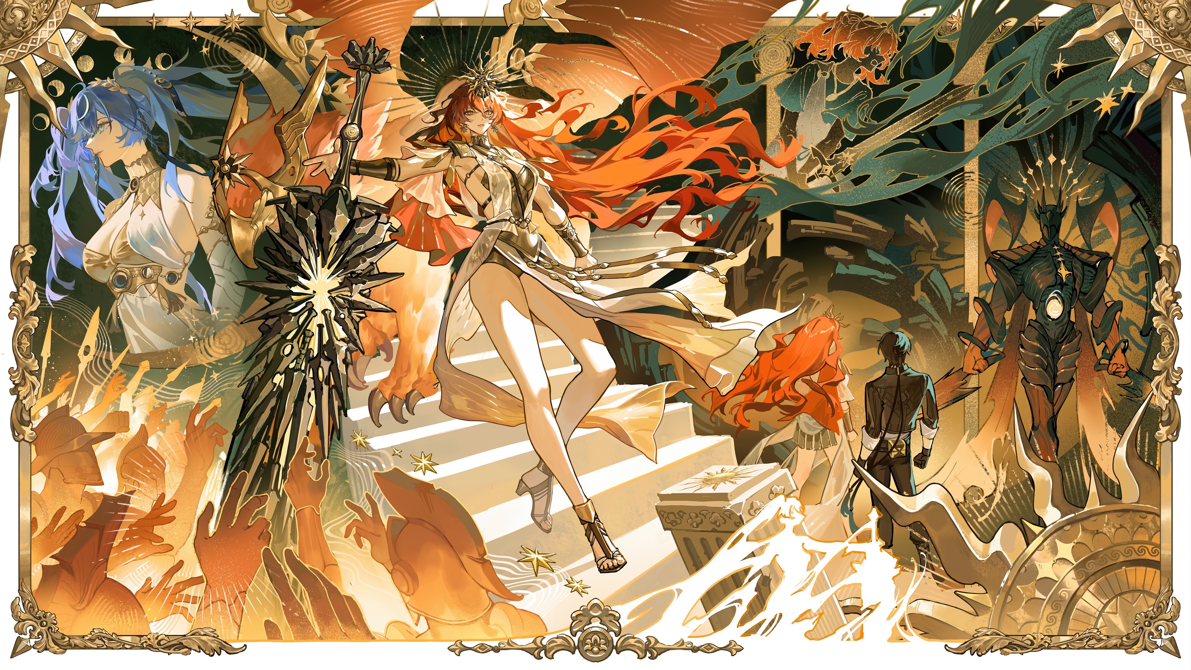 Wuthering Waves: Augusta and Iuno HD Wallpaper