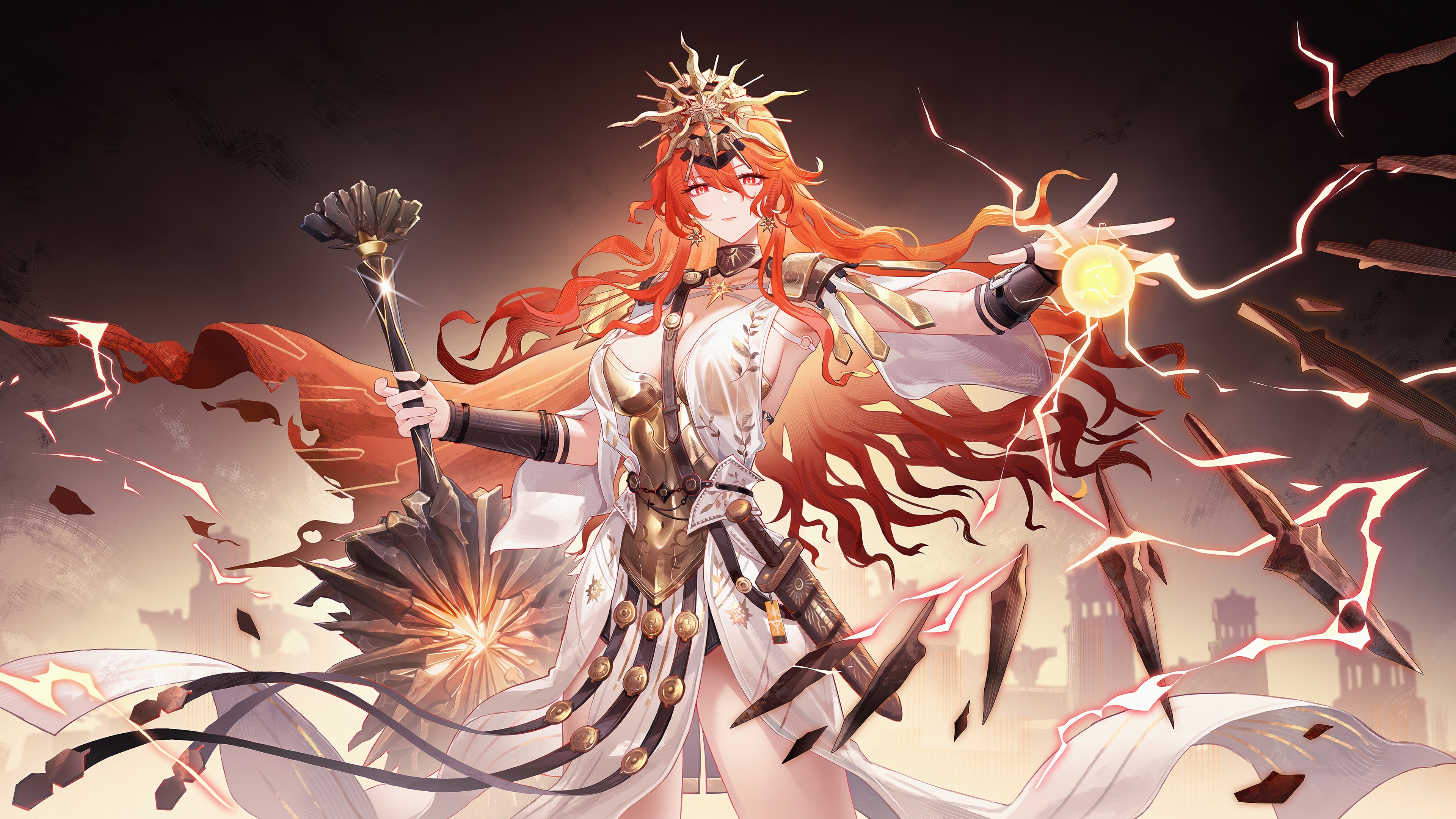 Augusta from Wuthering Waves HD Wallpaper
